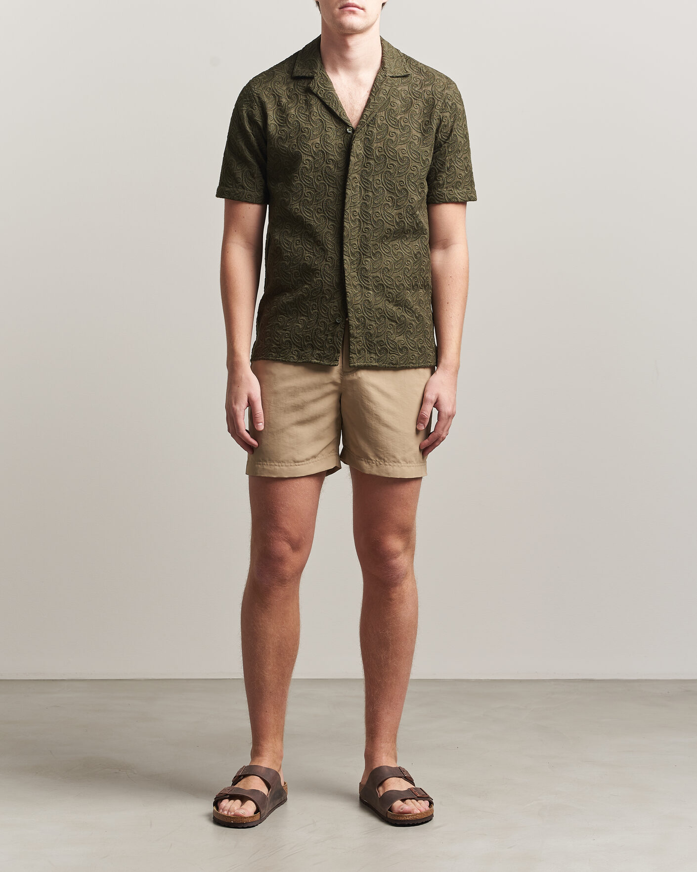 Heren | Zwembroek | Orlebar Brown | Bulldog Drawcord Swim Shorts Dijon
