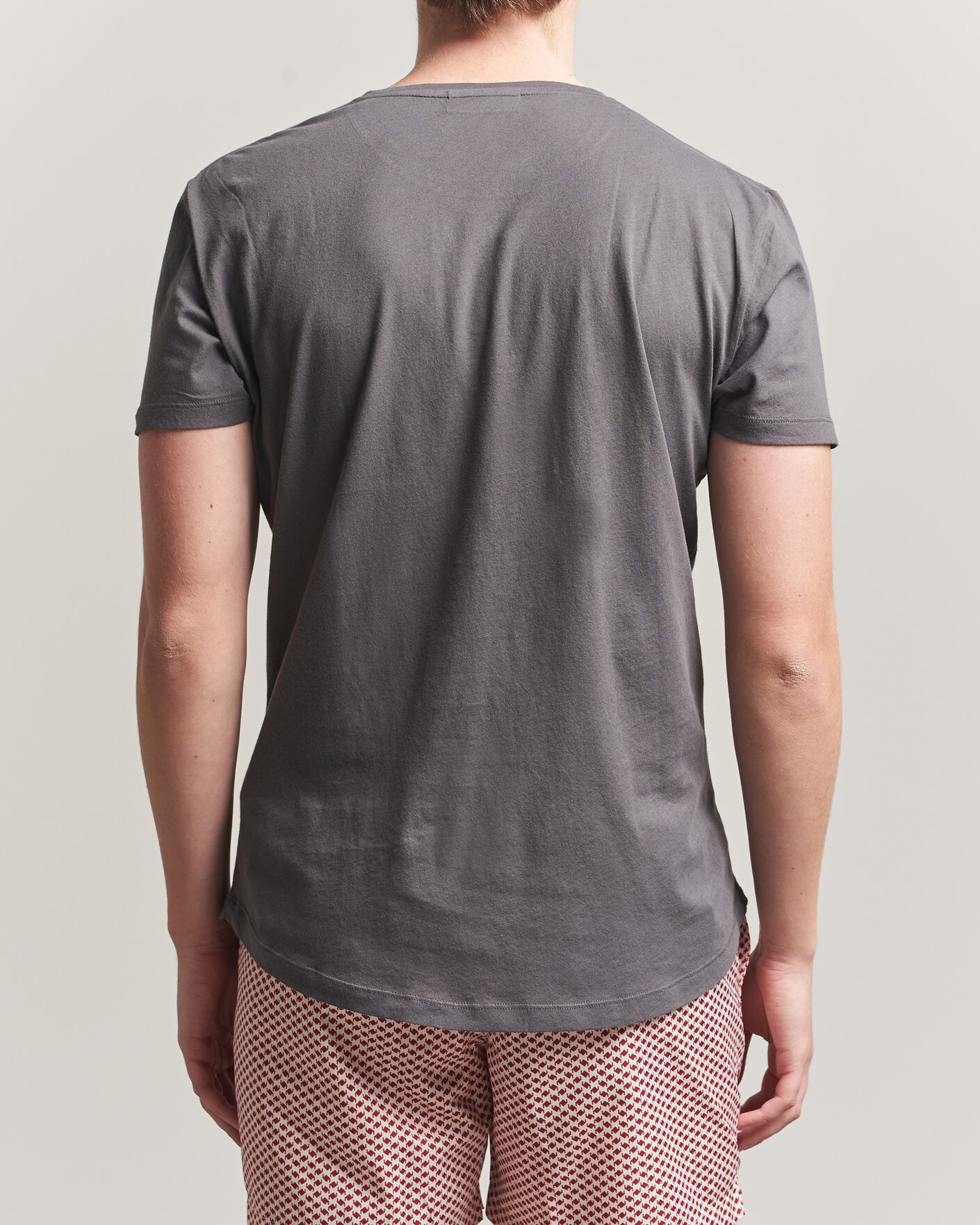 Homme | T-shirts | Orlebar Brown | OB Crew T-Shirt Elephant Grey