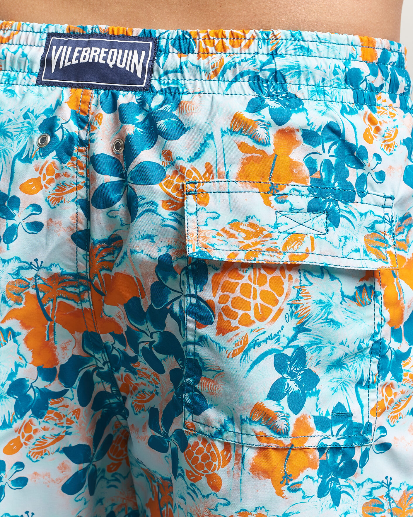 Heren | Zwembroek | Vilebrequin | Moorea Swimshorts Coin Coin