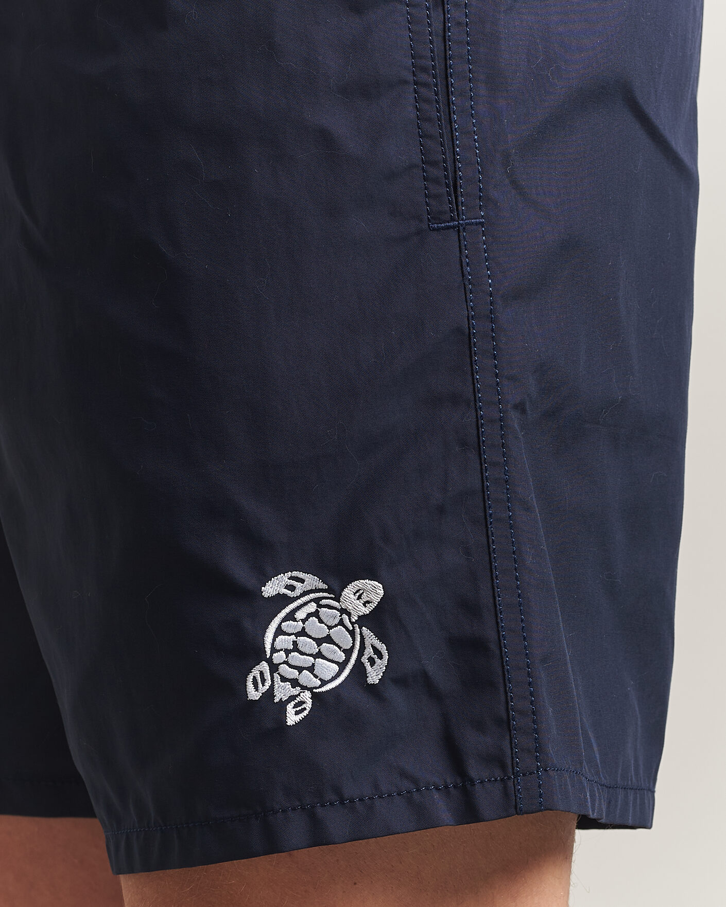 Homme | Maillots De Bain | Vilebrequin | Moka Swimshorts Marine/Blanc