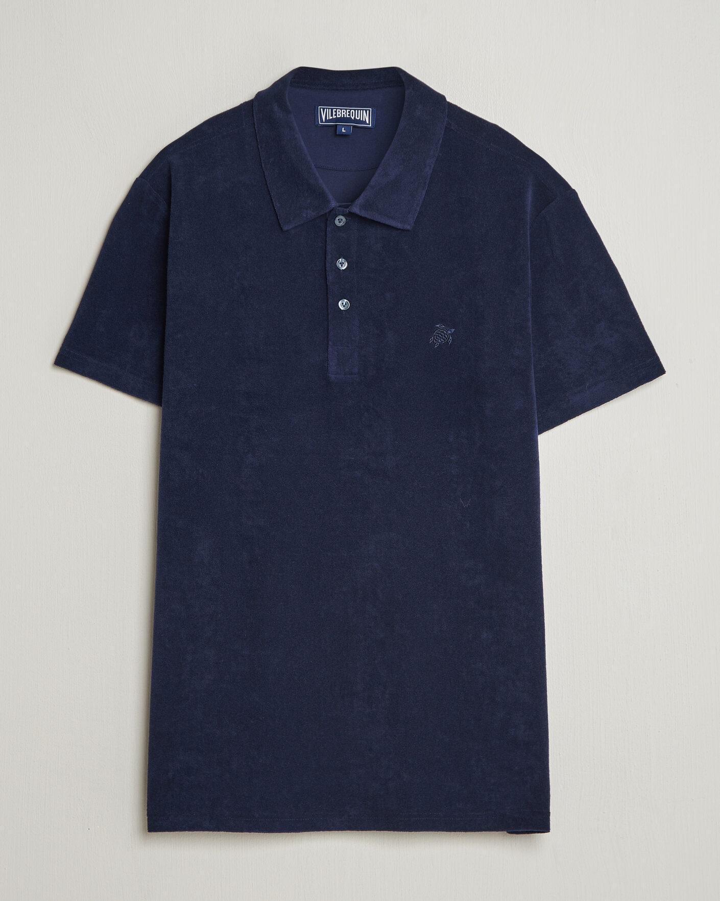 Homme | Polos | Vilebrequin | Pheonix Terry Polo Bleu Marine