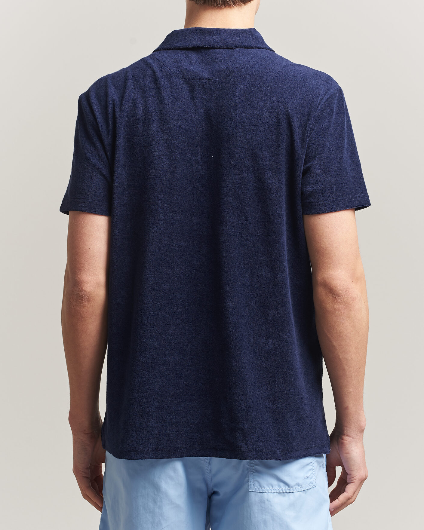 Heren | Polo's | Vilebrequin | Pheonix Terry Polo Bleu Marine