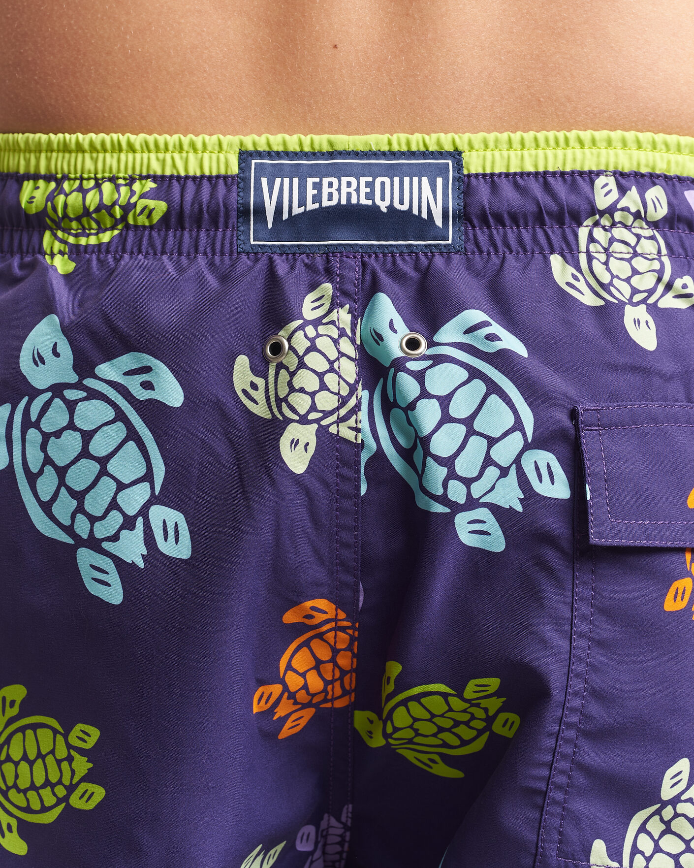 Homme | Maillots De Bain | Vilebrequin | Moka Swimshorts Violette