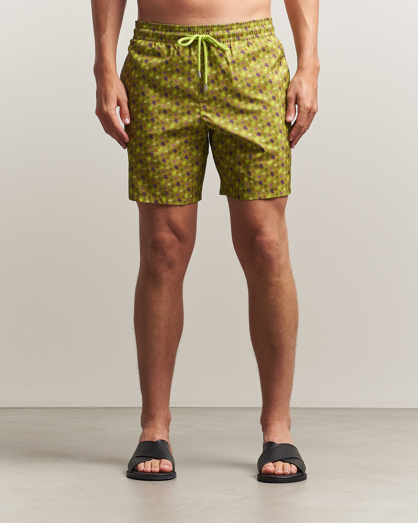 Homme | Maillots De Bain | Vilebrequin | Mahina Swimshorts Absinthe