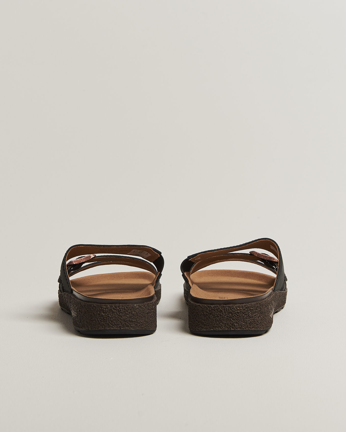 Homme | Sandales Et Mules | Blundstone | 2693 Aerocork Leather Sandal Rustic Black