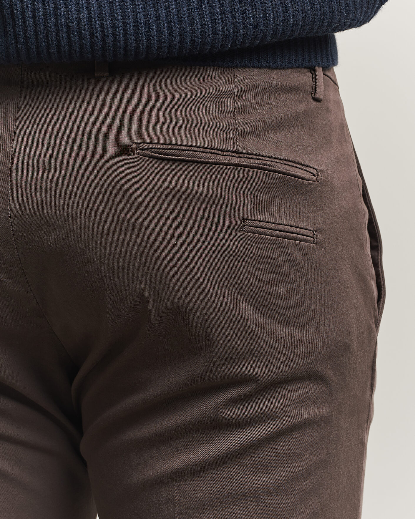 Homme | Pantalons | Briglia 1949 | Slim Fit Cotton Chinos Brown