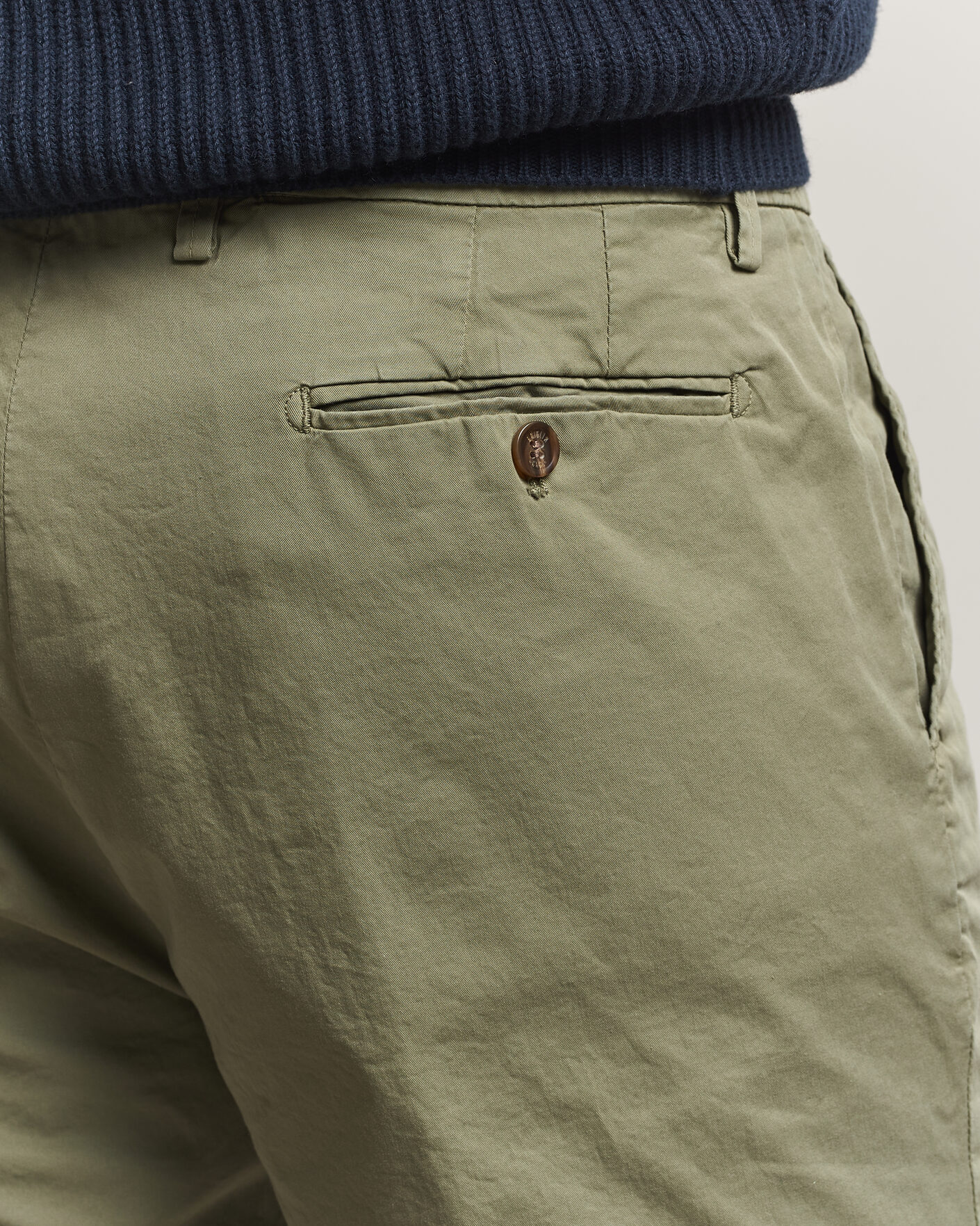 Heren | Korte broek | Briglia 1949 | Cotton Stretch Shorts Olive