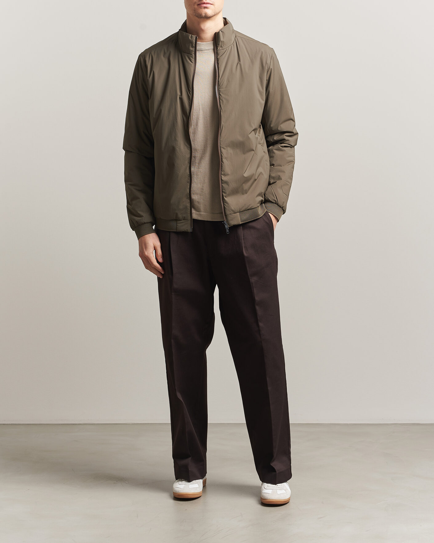 Homme | Manteaux Et Vestes | Scandinavian Edition | Studio II Lightweight Jacket Major Brown