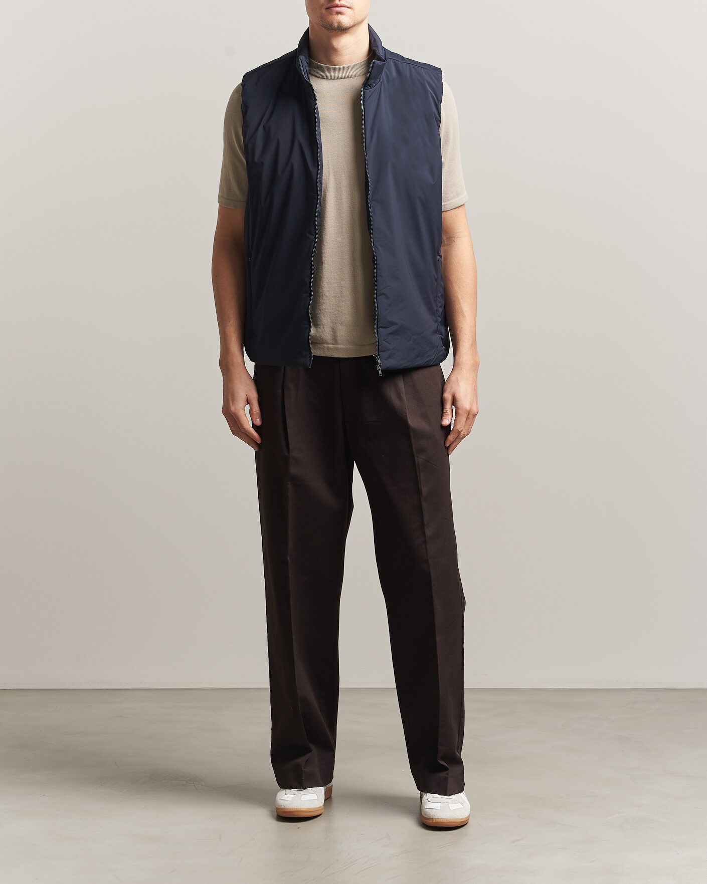 Heren | Gilets | Scandinavian Edition | Map II Lightweight Vest Midnight Blue
