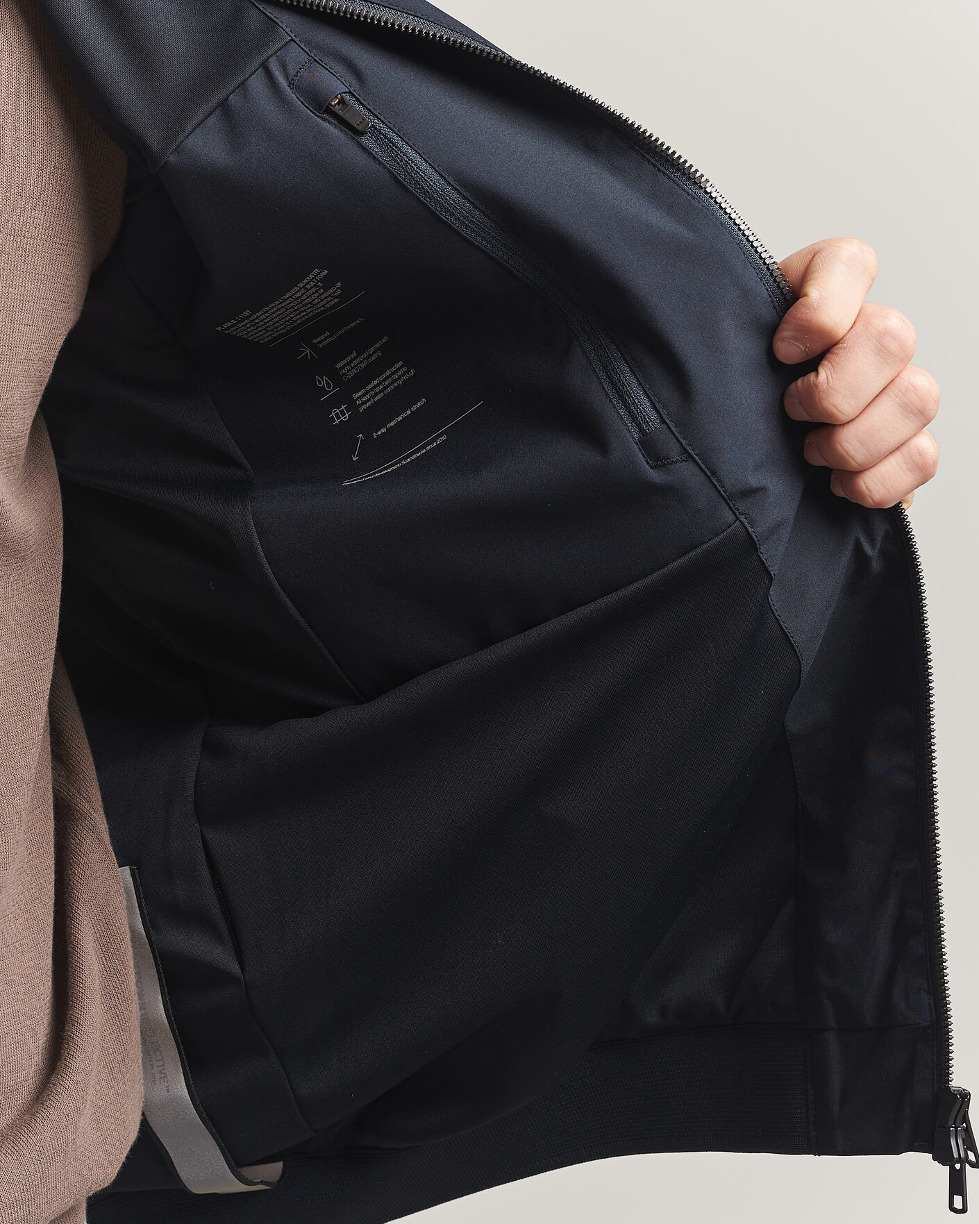 Heren | Jassen | Scandinavian Edition | Plain II Waterproof Jacket Midnight Blue