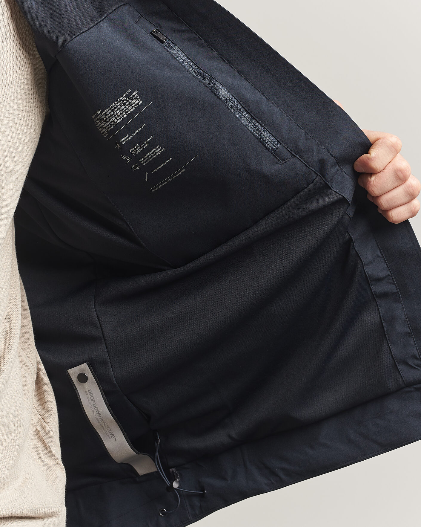 Heren | Jassen | Scandinavian Edition | Hood II Waterproof Jacket Midnight Blue