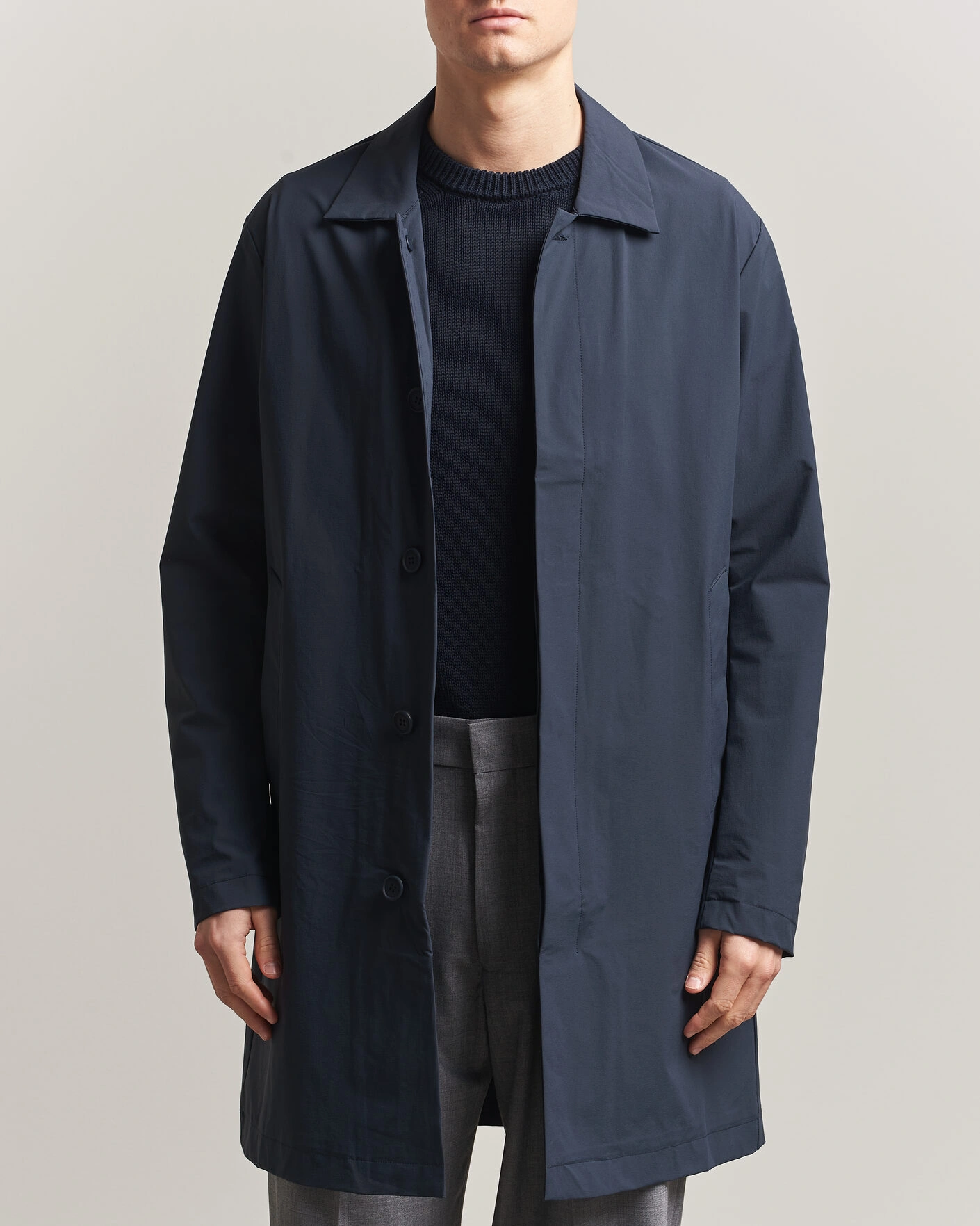 Heren | Jassen | Scandinavian Edition | Ascend II Lightweight Coat Navy