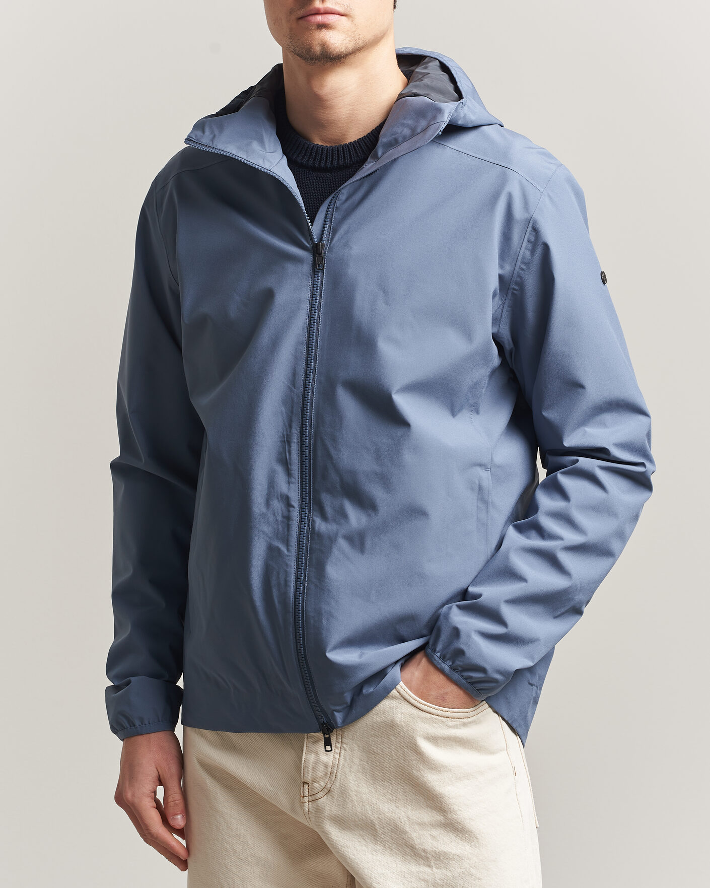 Homme | Manteaux Et Vestes | Scandinavian Edition | Hood II Waterproof Jacket Ocean