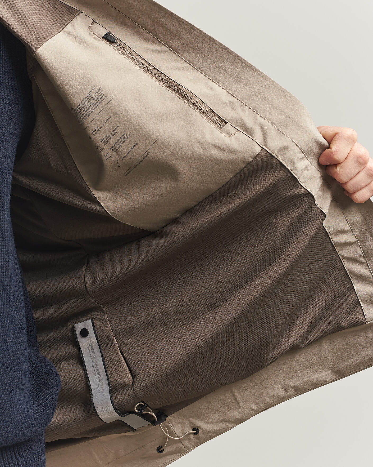 Heren | Jassen | Scandinavian Edition | Hood II Waterproof Jacket Sand