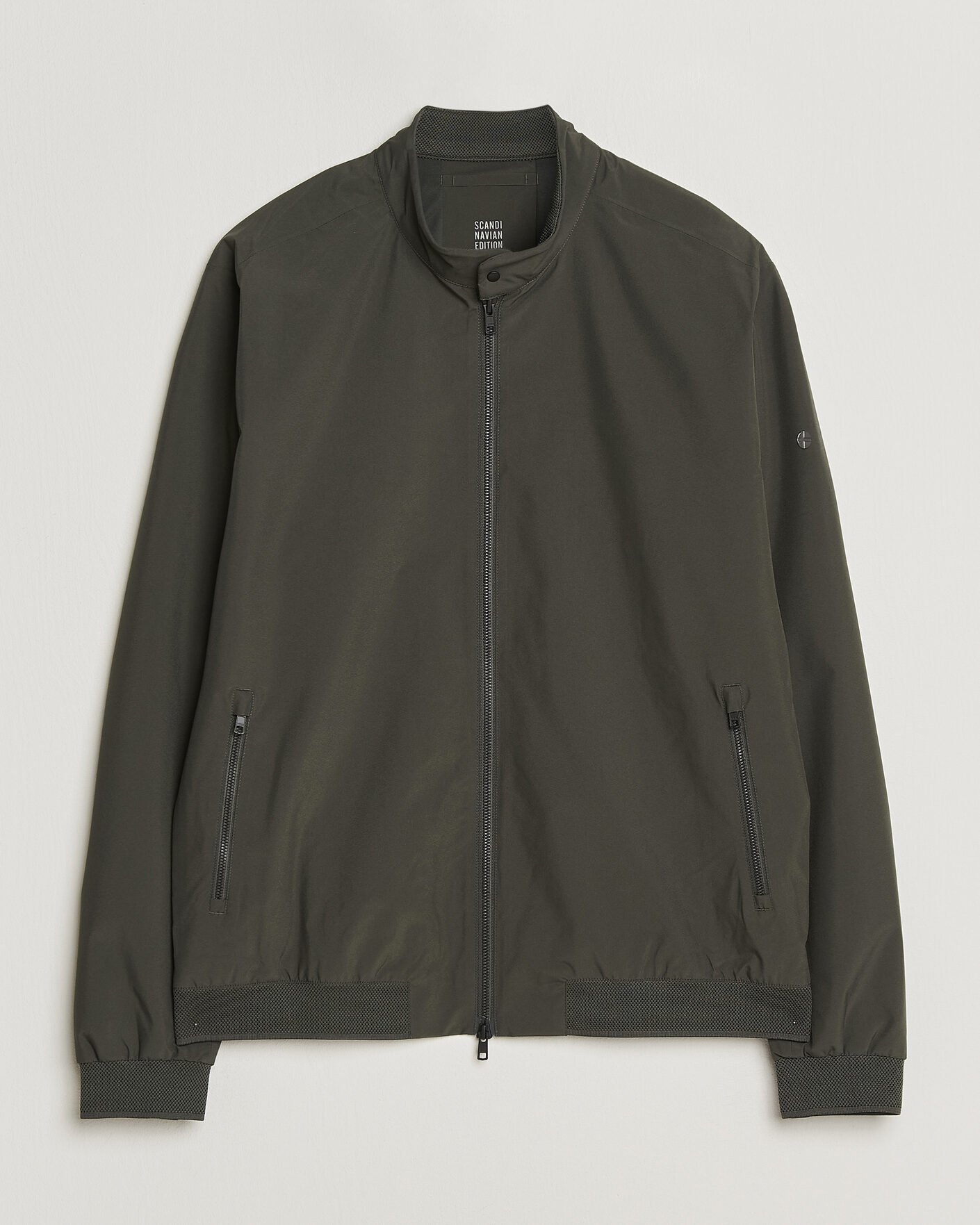 Homme | Manteaux Et Vestes | Scandinavian Edition | Plain II Waterproof Jacket Dark Olive
