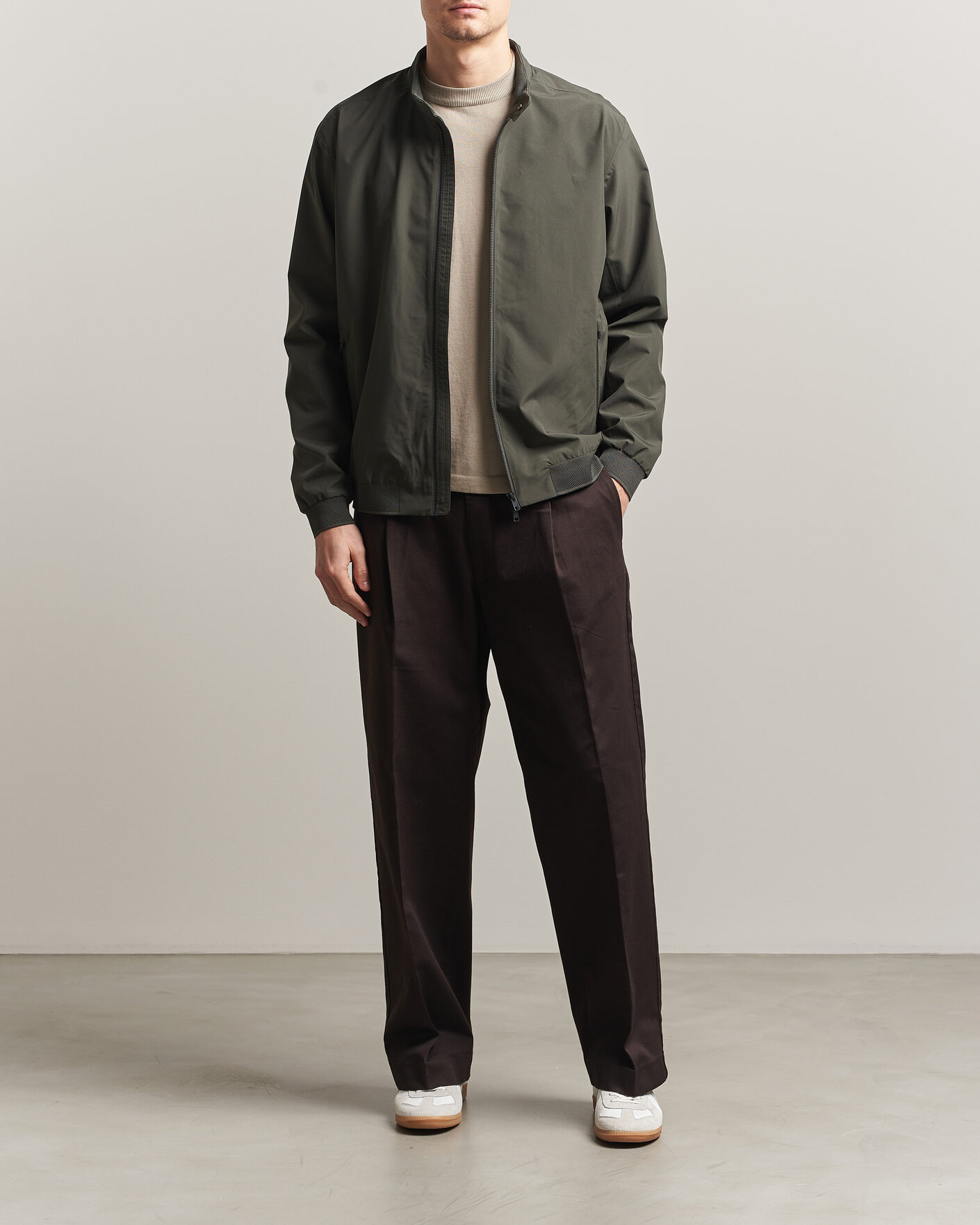 Heren | Jassen | Scandinavian Edition | Plain II Waterproof Jacket Dark Olive