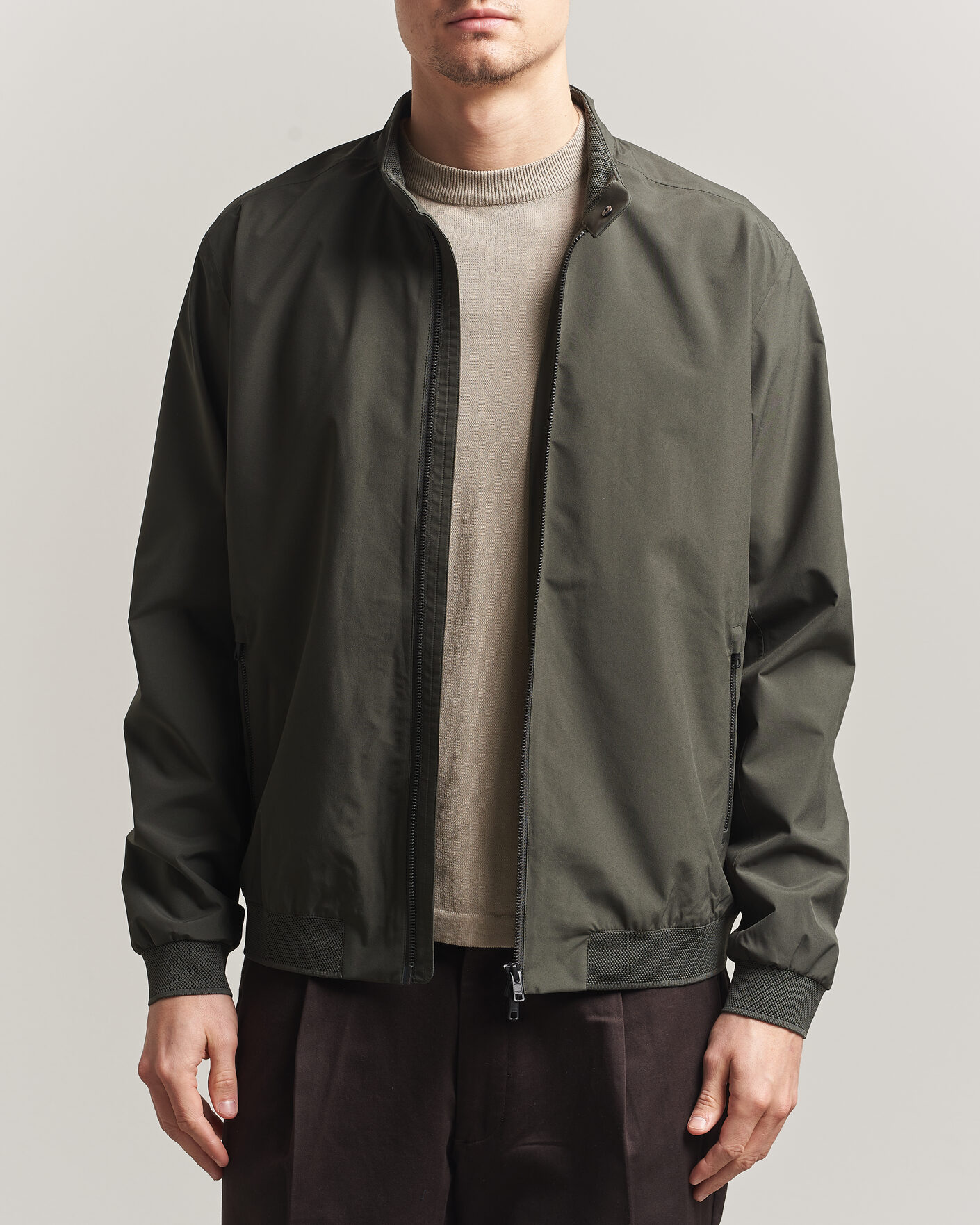Homme | Manteaux Et Vestes | Scandinavian Edition | Plain II Waterproof Jacket Dark Olive