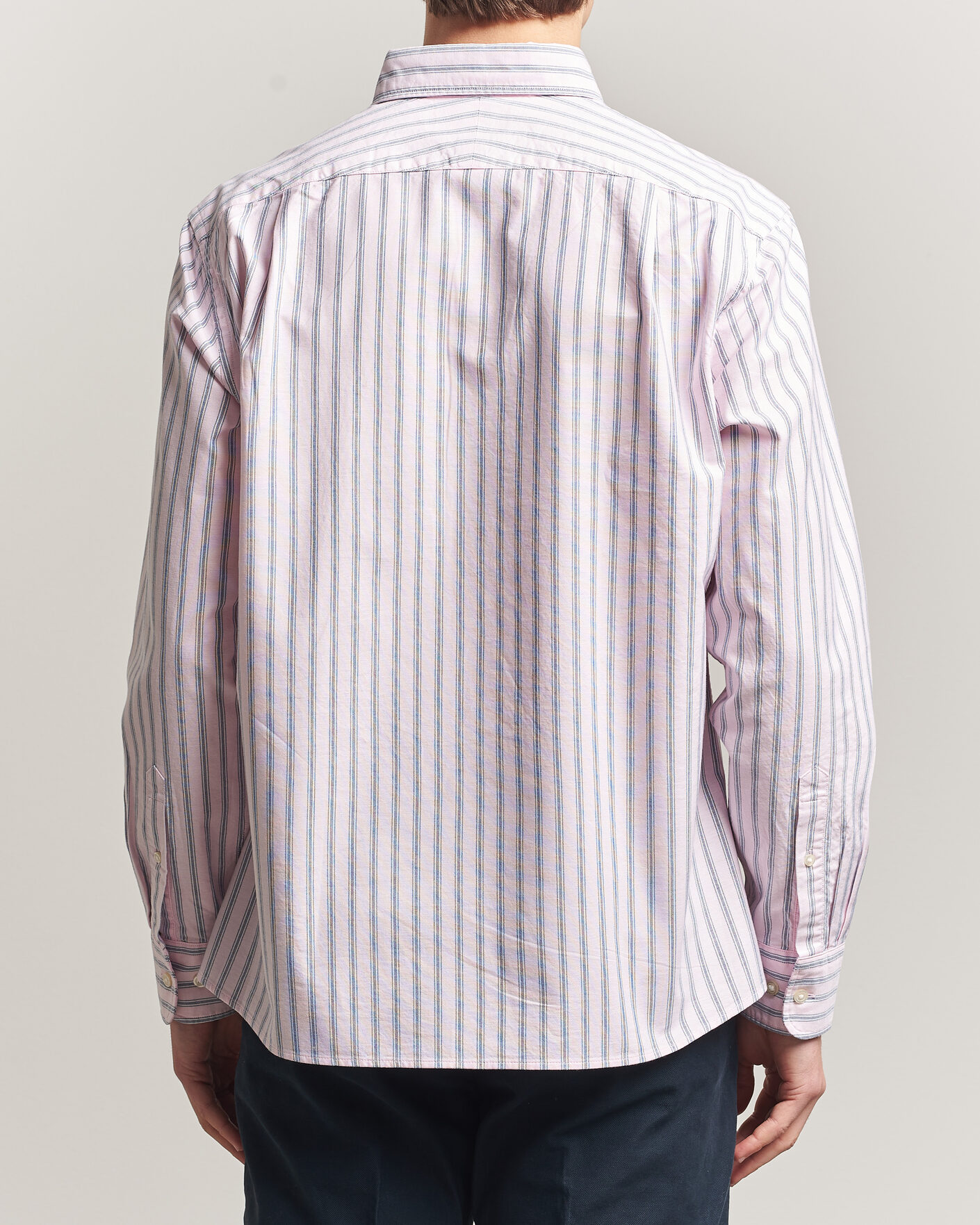 Homme | Chemises | Charles Tyrwhitt | Button Down Stretch Oxford Shirt Light Pink