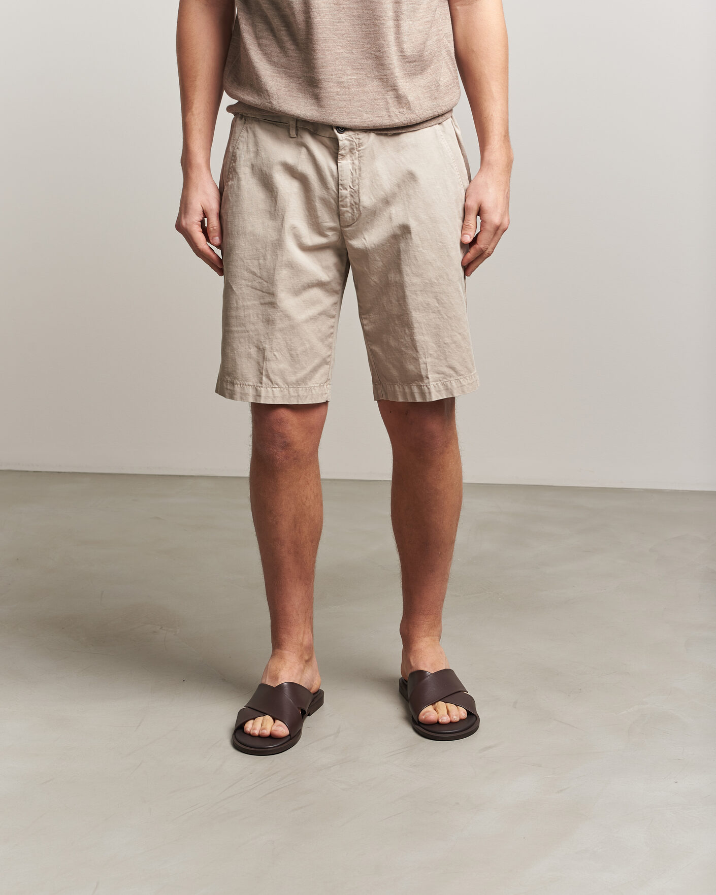 Heren | Sandalen slides | Thera's | Classic Sandals Dark Brown Calf