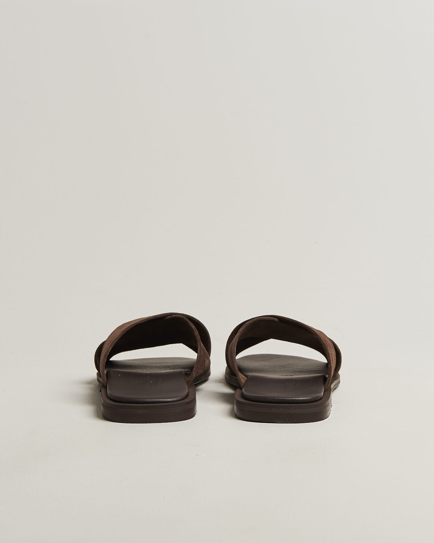 Heren | Sandalen slides | Thera's | Classic Sandals Dark Brown Suede