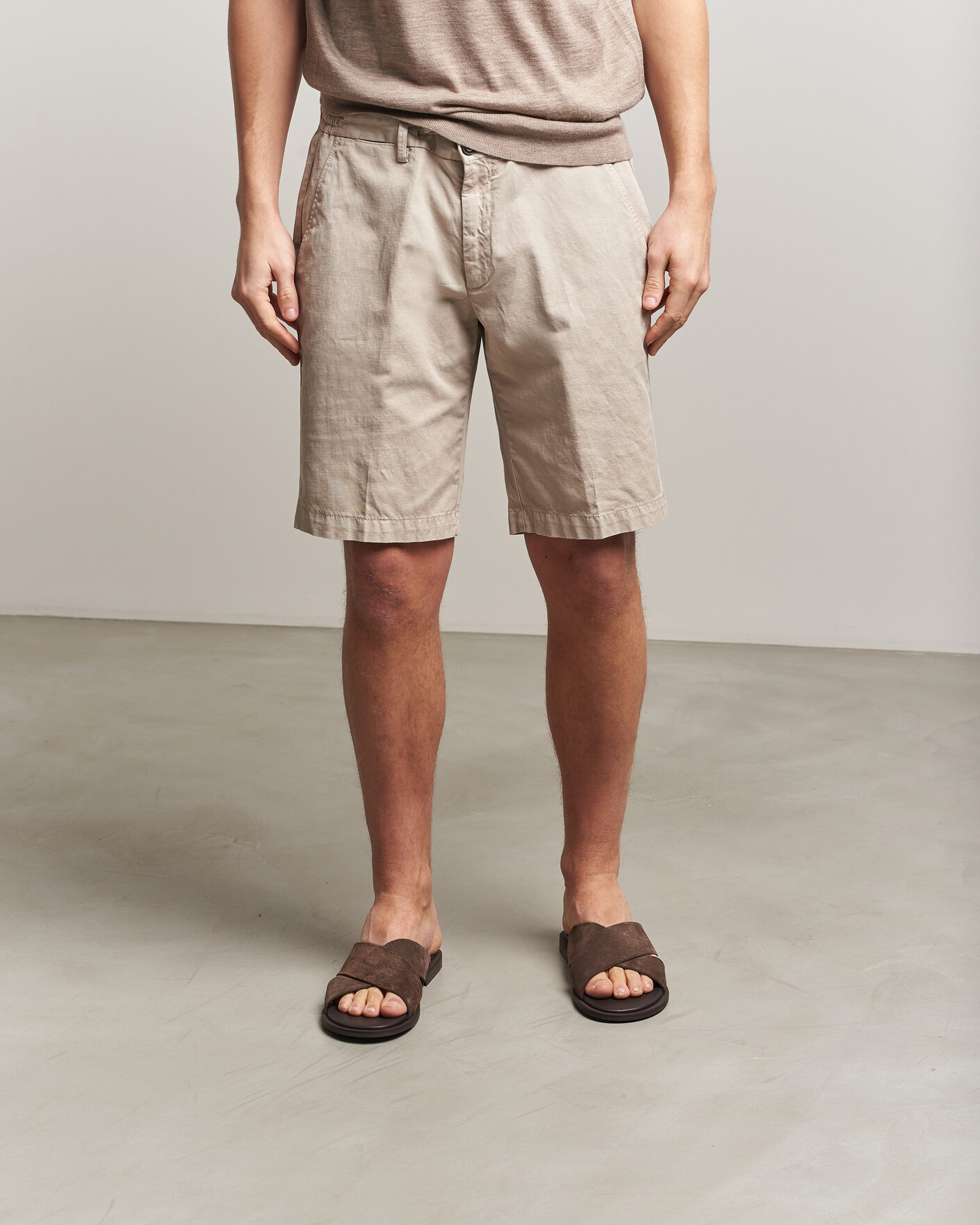 Heren | Sandalen slides | Thera's | Classic Sandals Dark Brown Suede