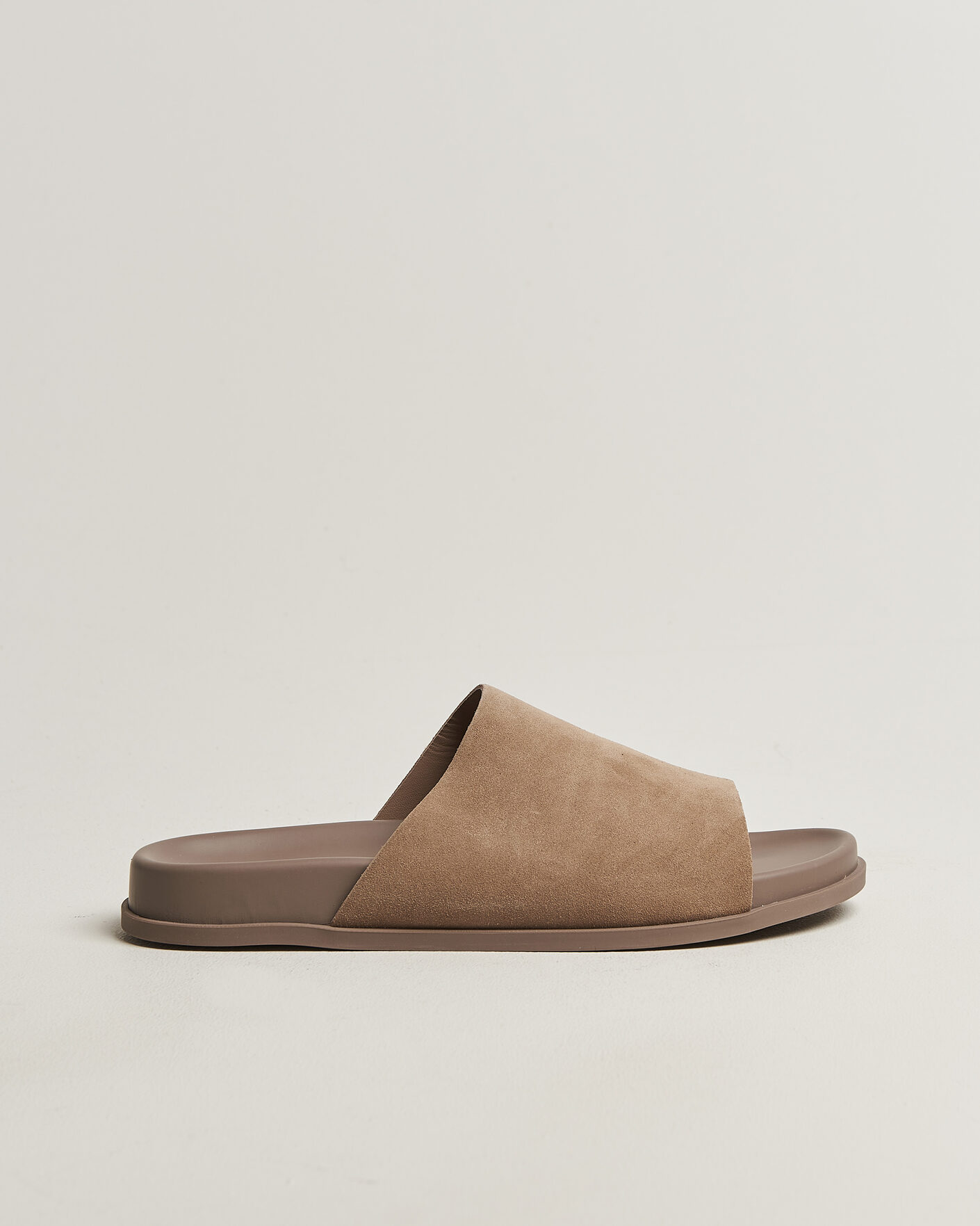 Heren | Sandalen slides | Thera's | Classic Slide Sandals Stone Suede