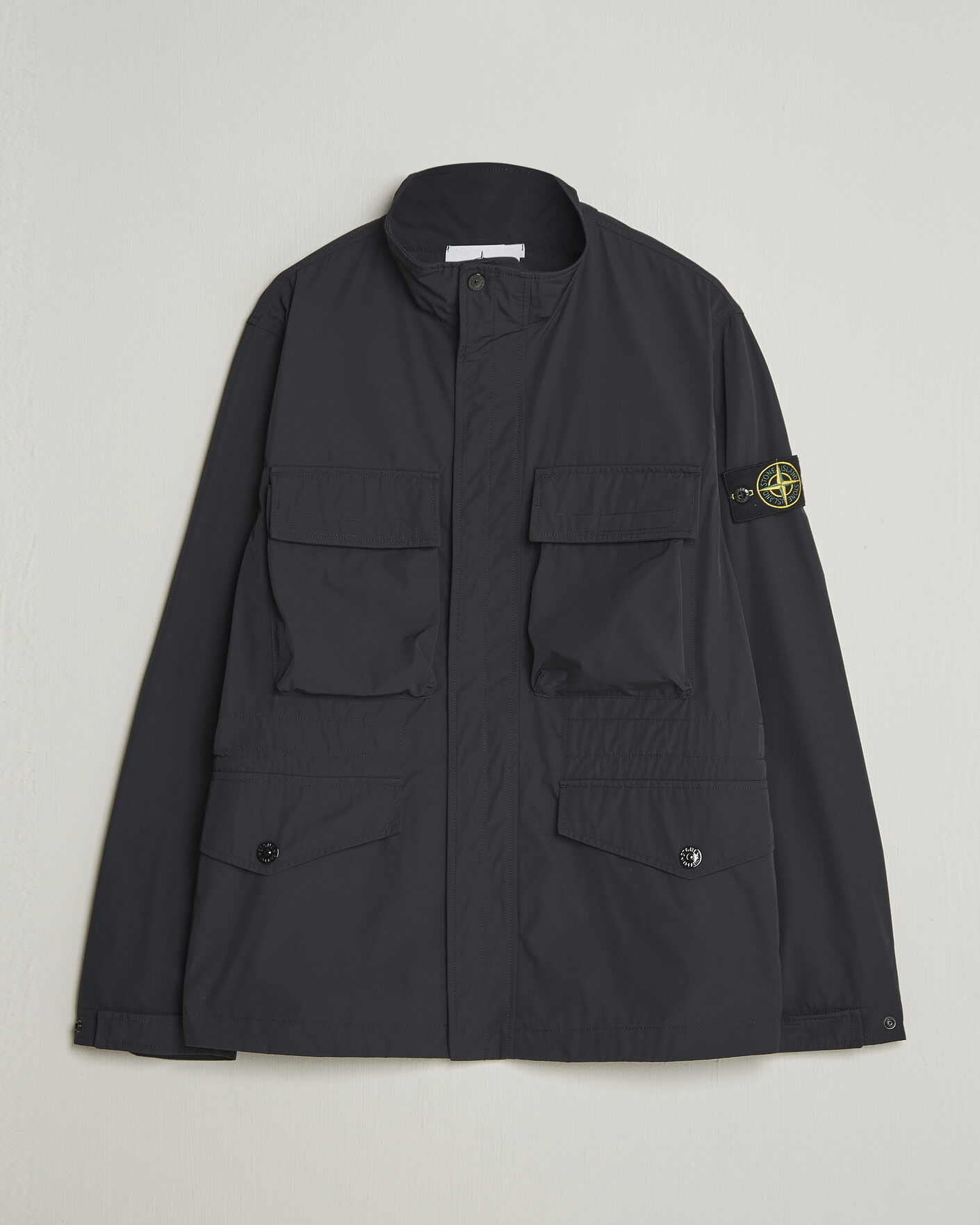 Heren | Jassen | Stone Island | Micro Twill Field Jacket Black