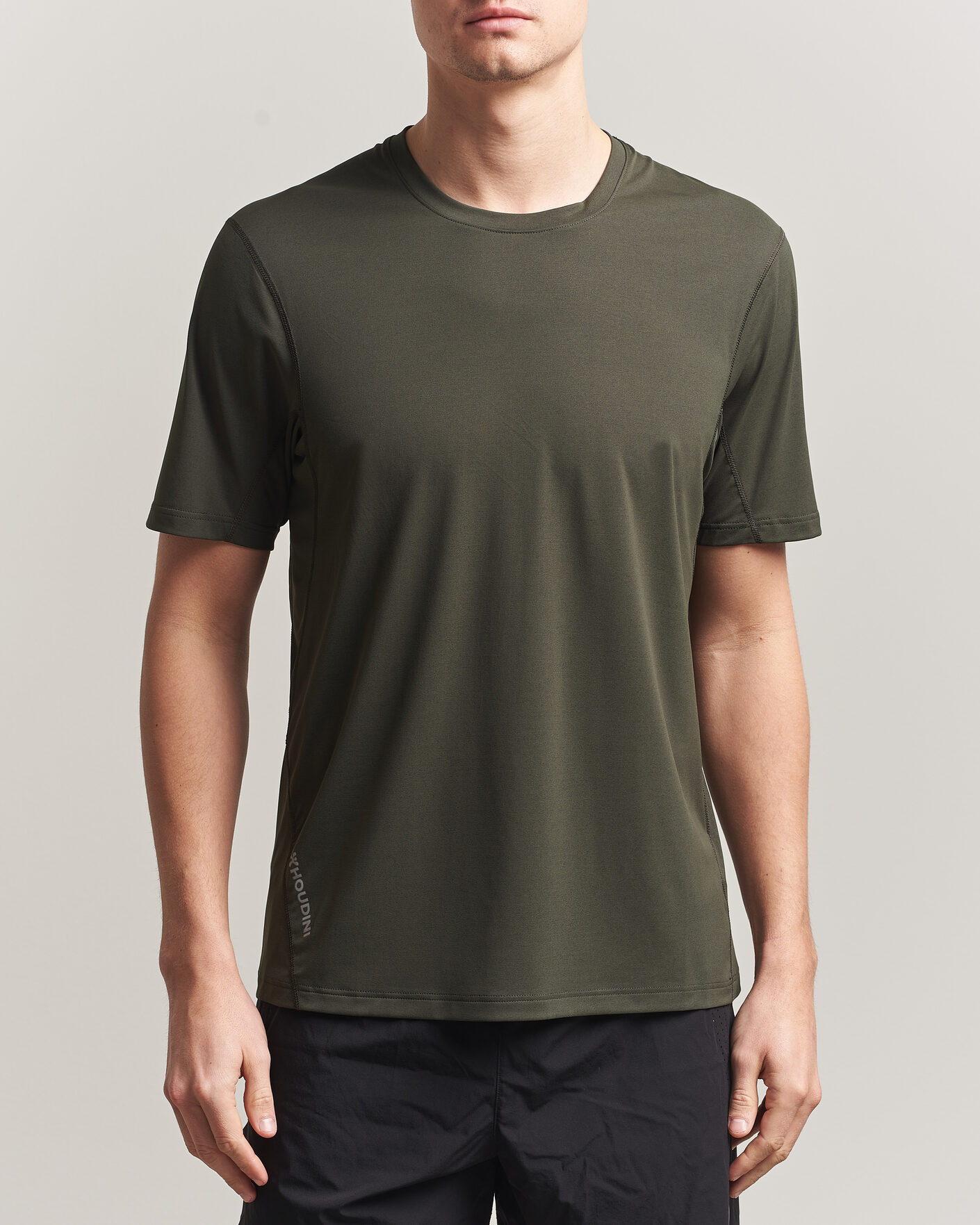 Heren | T-shirts | Houdini | Pace Air T-Shirt Green Illusion
