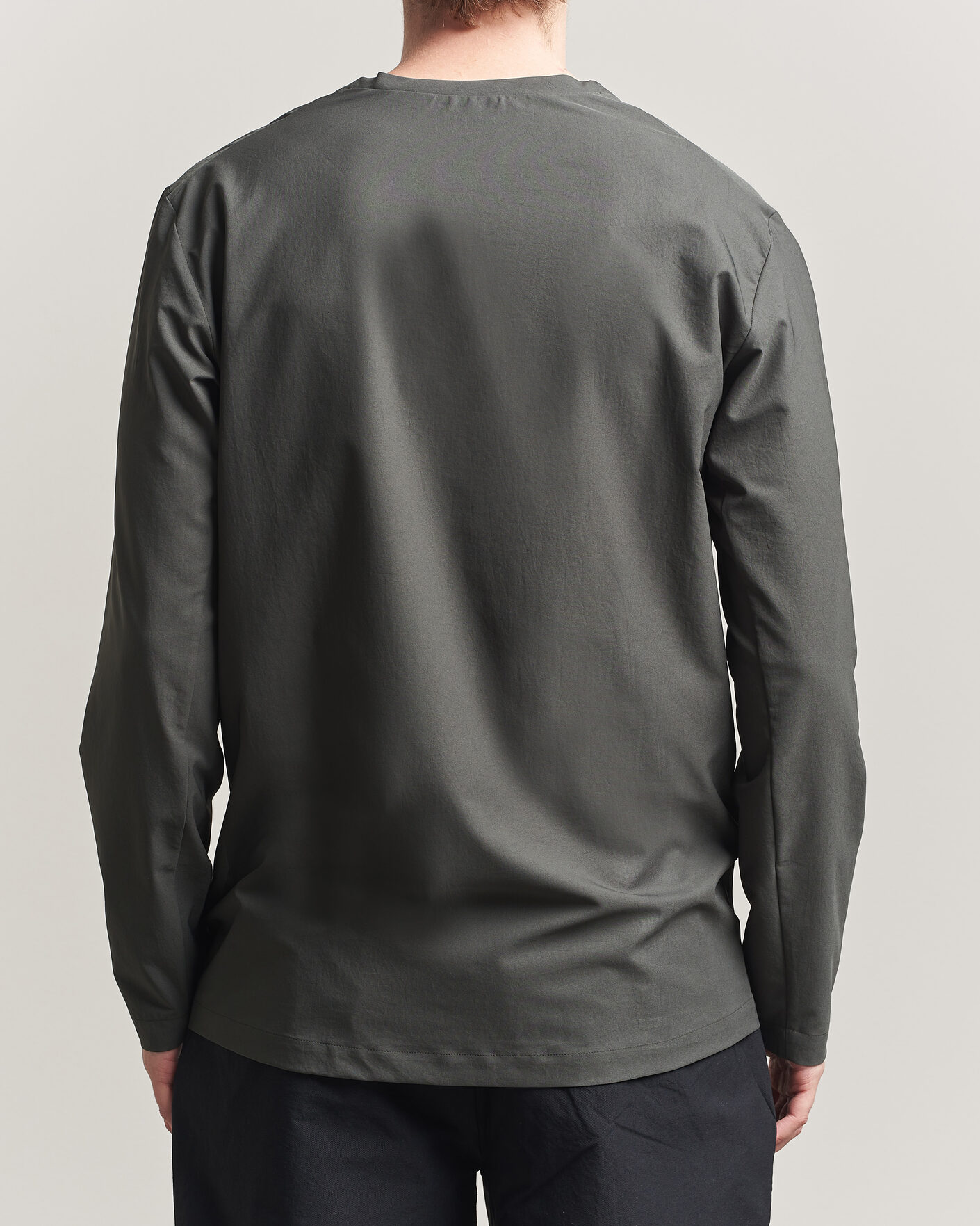 Homme | T-shirts | Houdini | Cover Crew Green Illusion