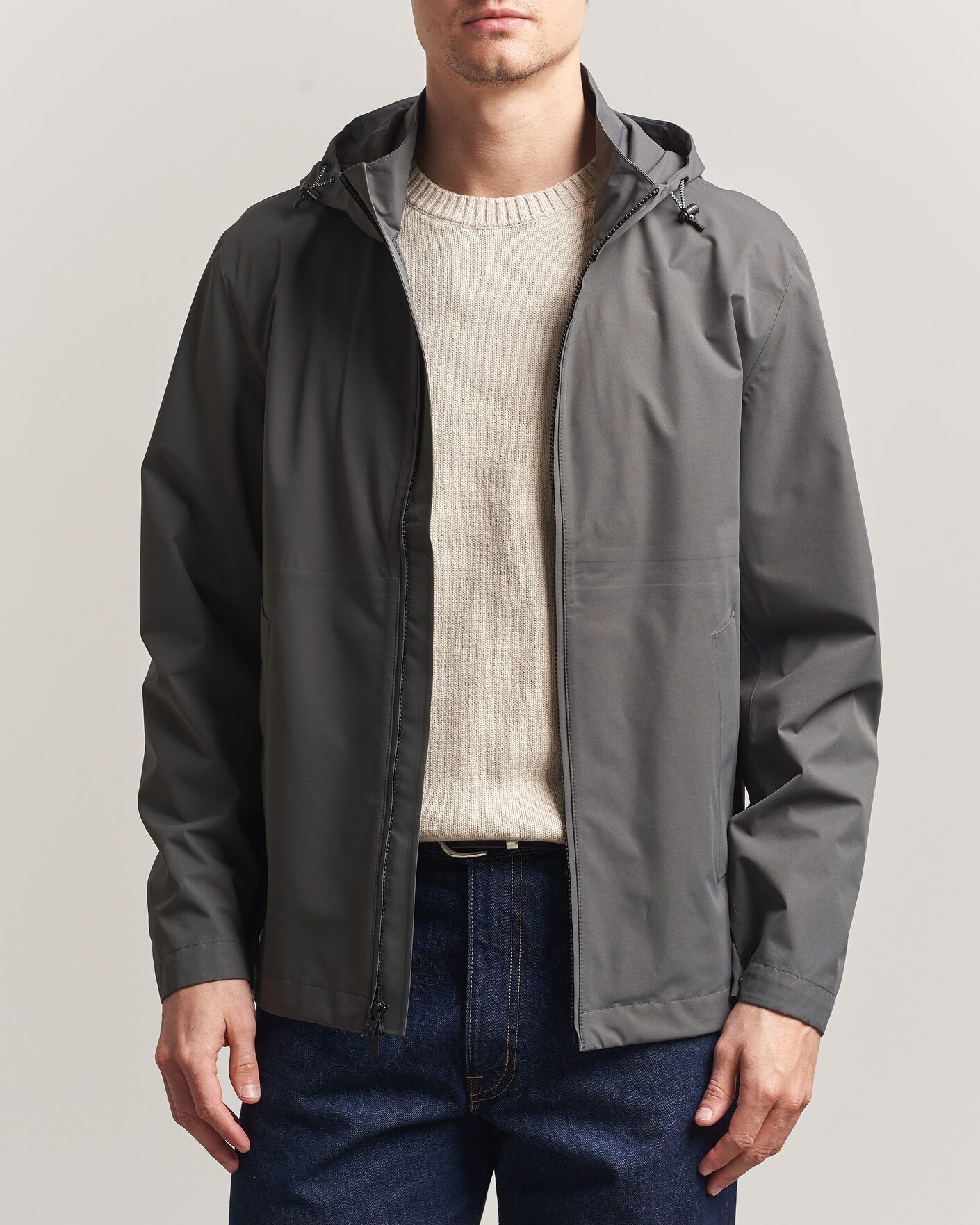 Heren | Jassen | Woolrich | Two Layer Pacific Jacket Grey Shadow