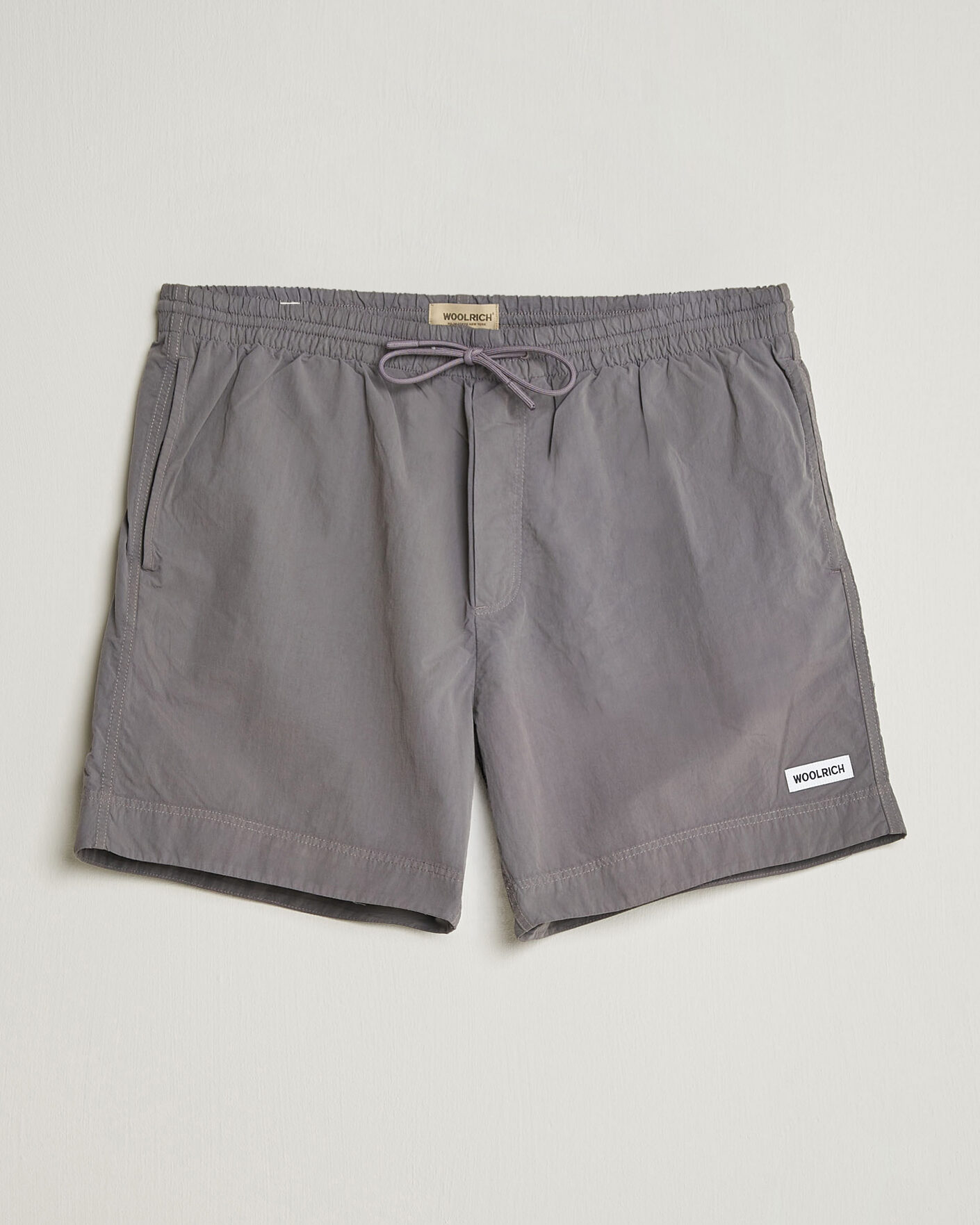 Heren | Zwembroek | Woolrich | Solid Garment Dyed Swimshorts Chark