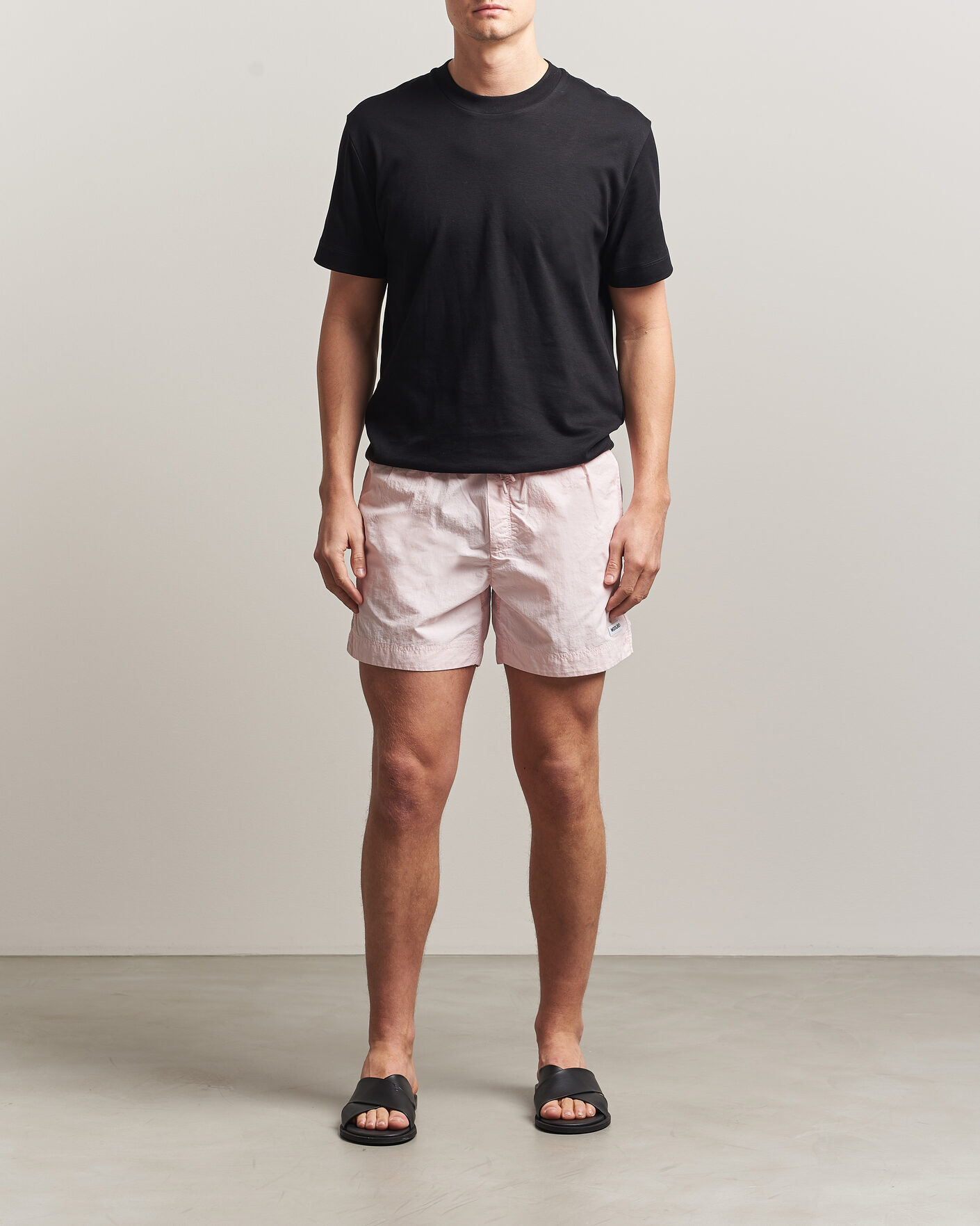 Heren | Zwembroek | Woolrich | Solid Garment Dyed Swimshorts Pale Lilac