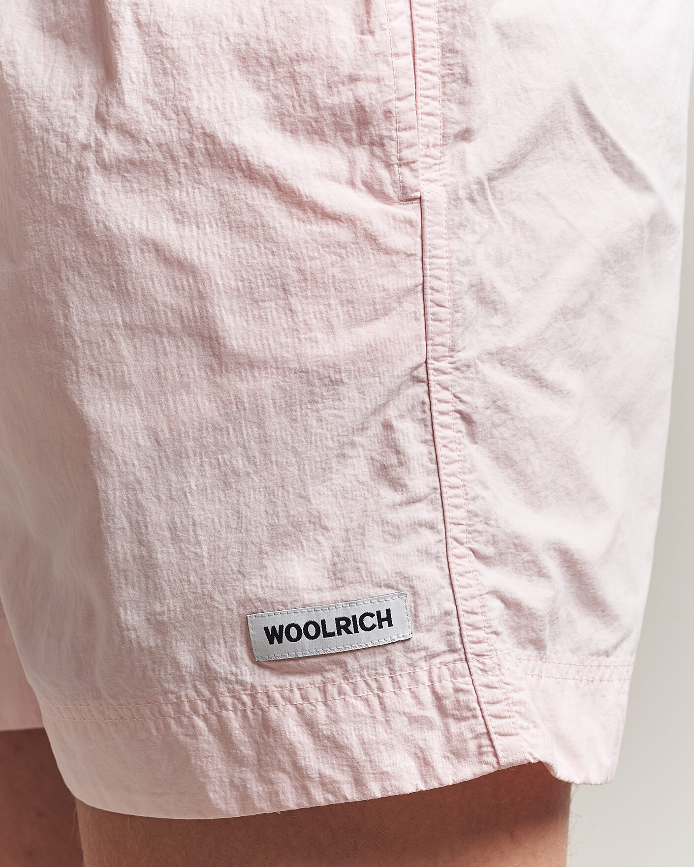 Heren | Zwembroek | Woolrich | Solid Garment Dyed Swimshorts Pale Lilac