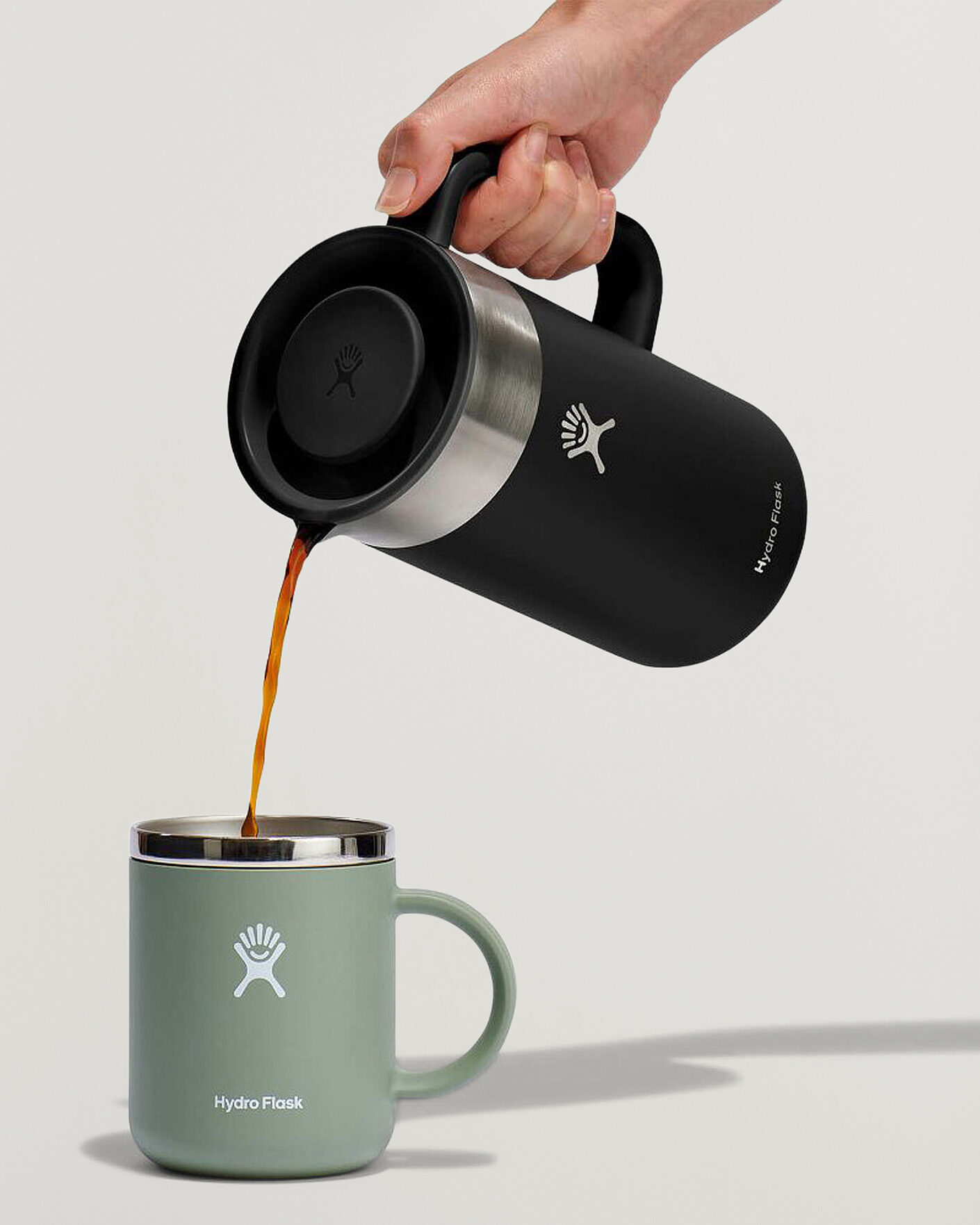 Heren | Outdoor living | Hydro Flask | Insulated French Press Coffee Maker Black