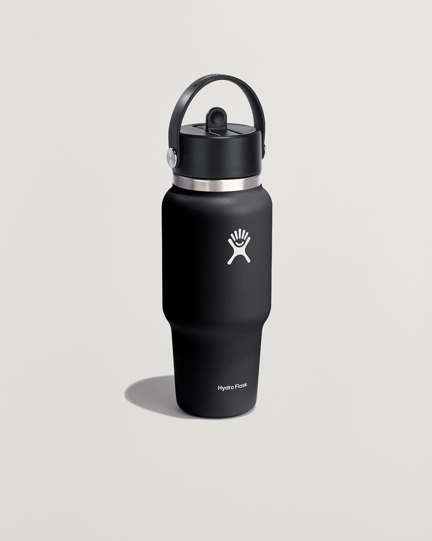 Heren | Outdoor living | Hydro Flask | Travel Bottle Flex Straw Cap 24oz Black