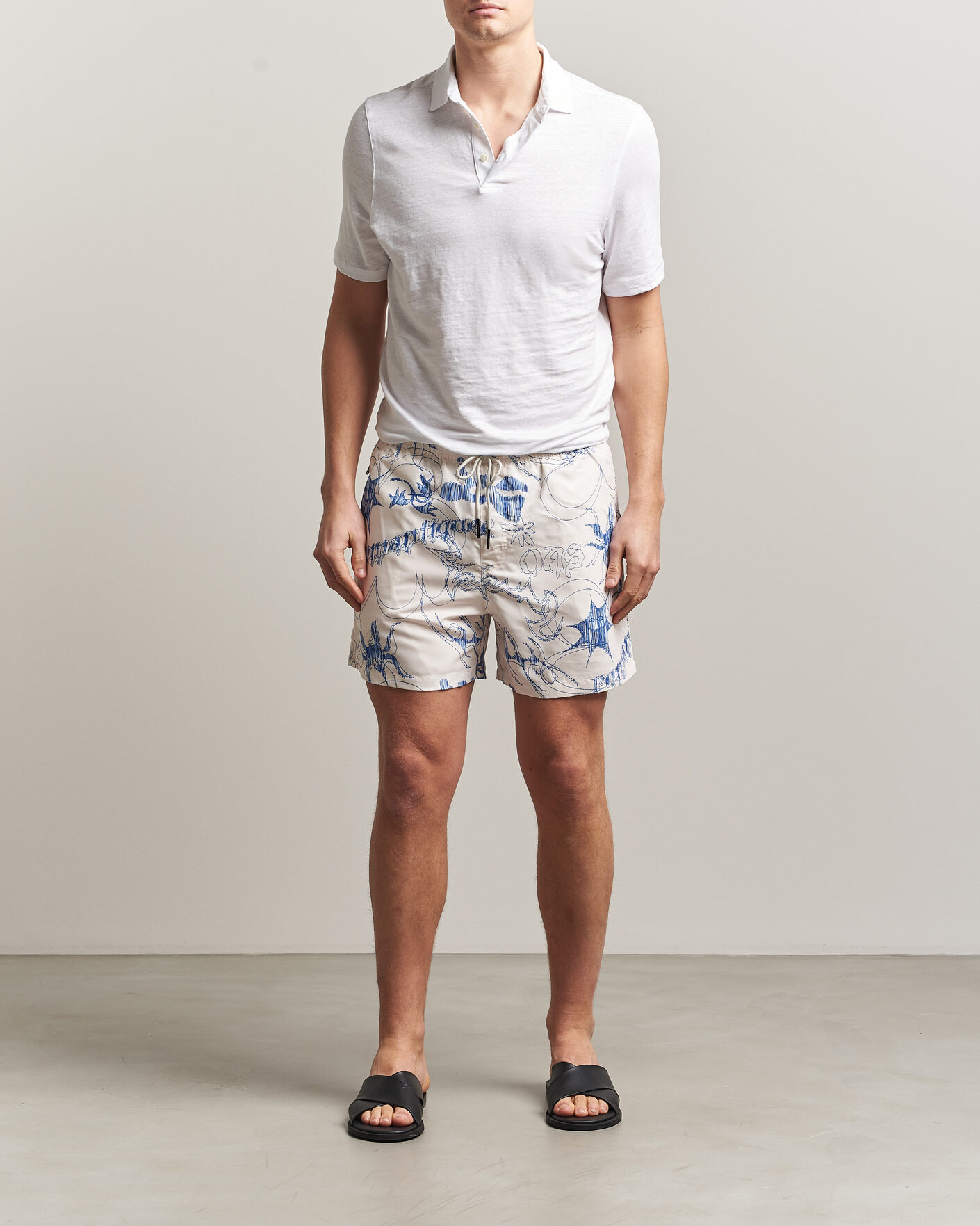 Homme | Maillots De Bain | OAS | Printed Swimshorts Romantique