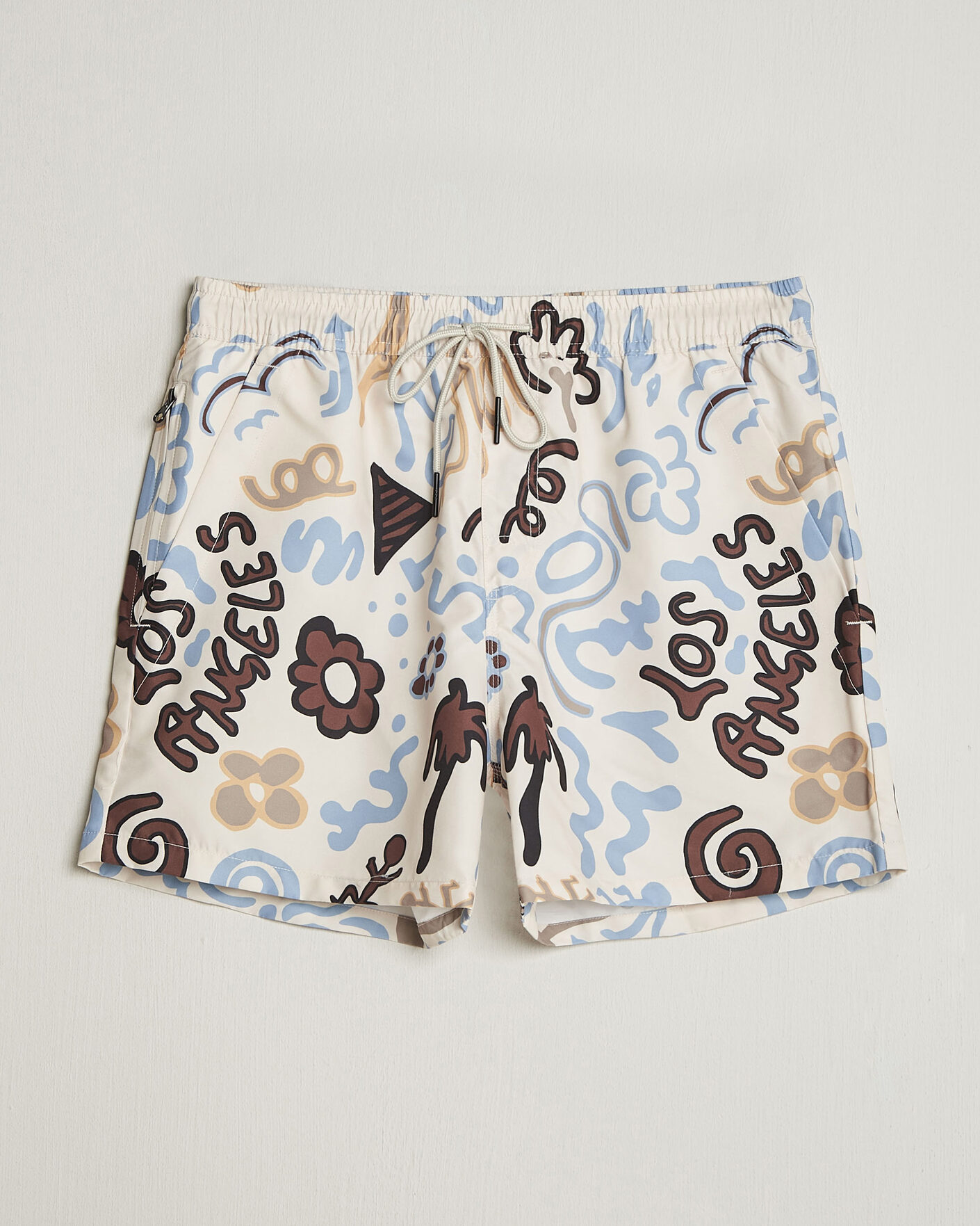 Heren | Zwembroek | OAS | Printed Swimshorts Memento