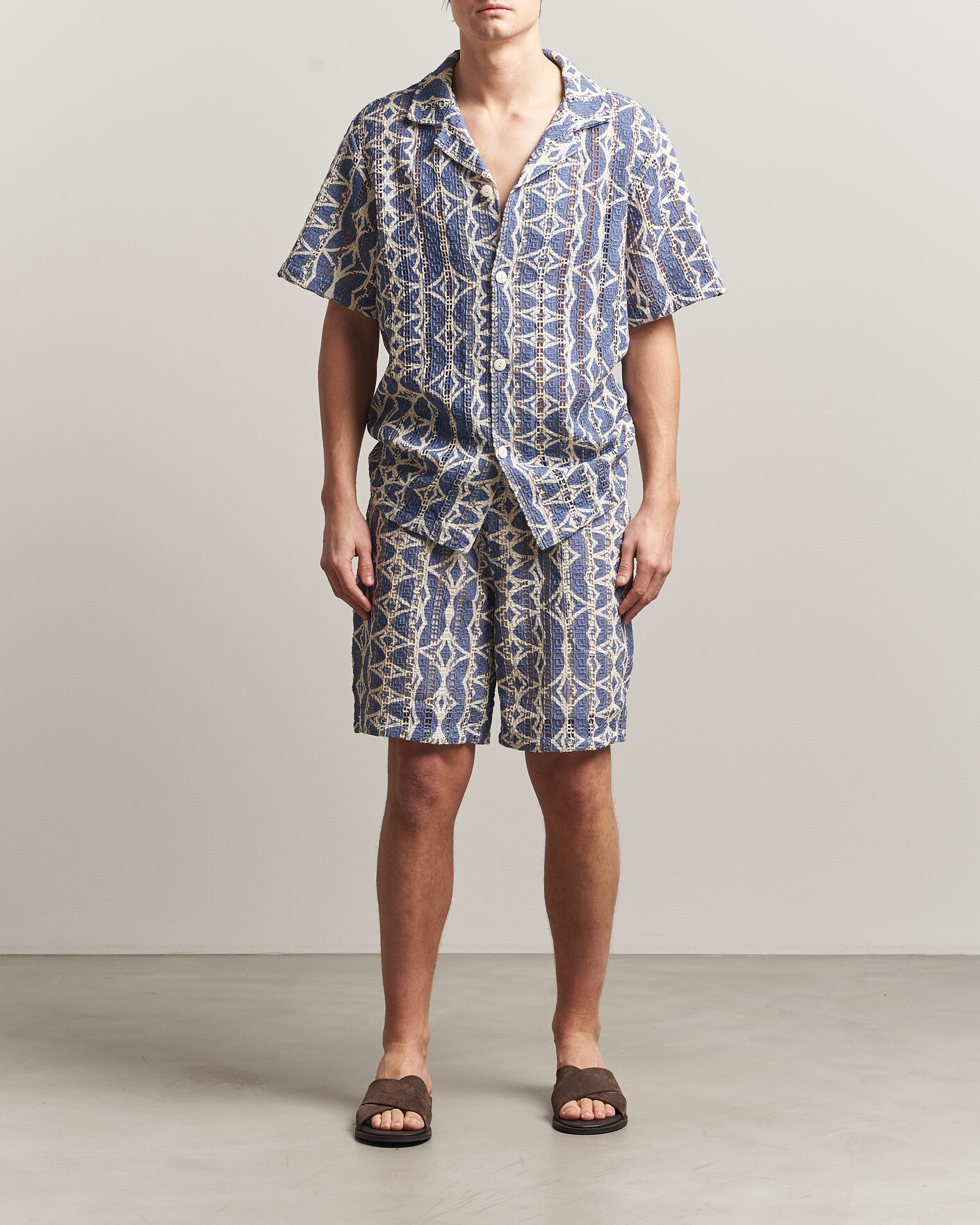 Homme | Shorts | OAS | Nicola Cotton Net Shorts Arko
