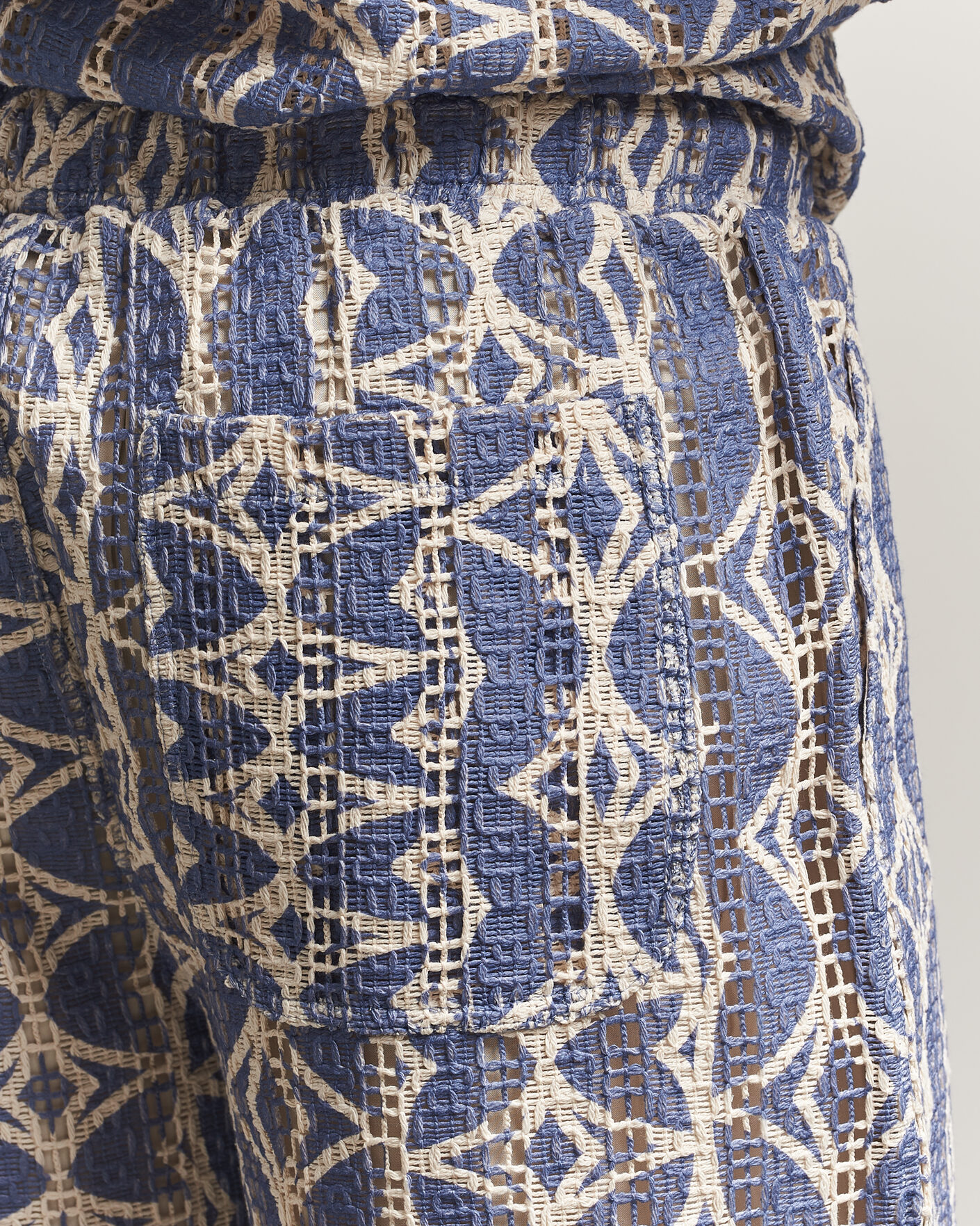 Heren | Korte broek | OAS | Nicola Cotton Net Shorts Arko