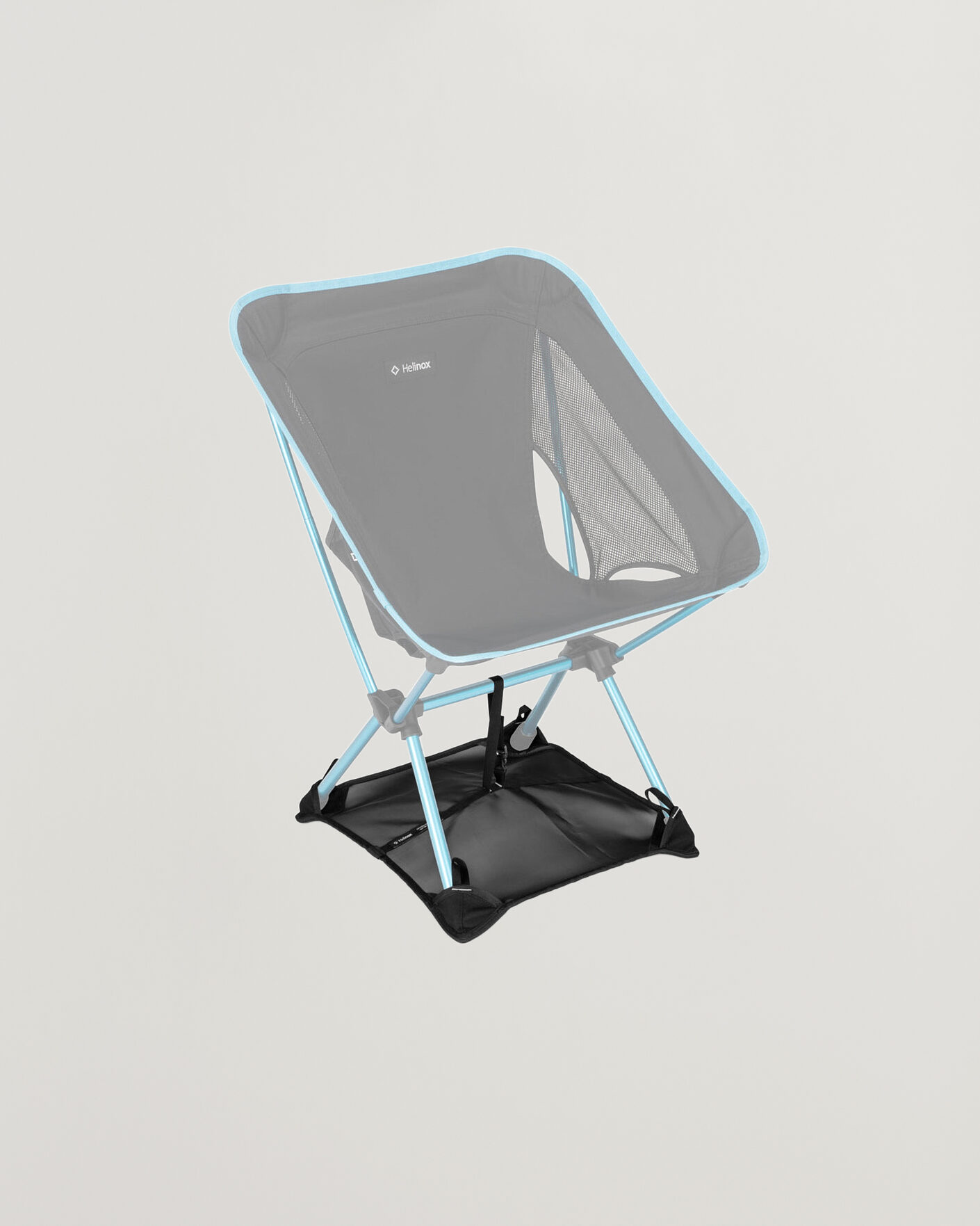 Homme | Outdoor living | Helinox | Ground Sheet Chair One (re) Black
