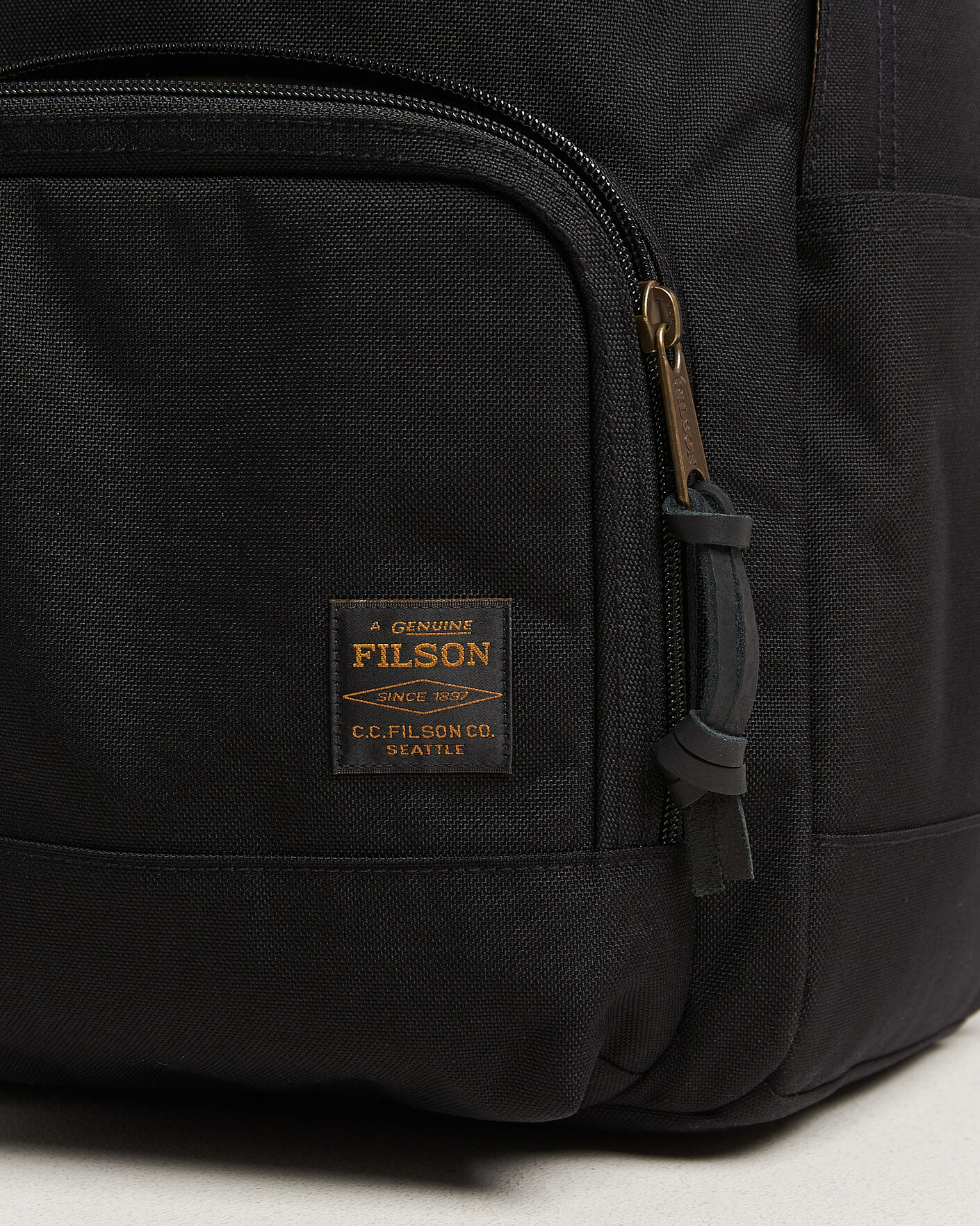Heren | Tassen | Filson | Dryden Cordura Nylon Backpack Black