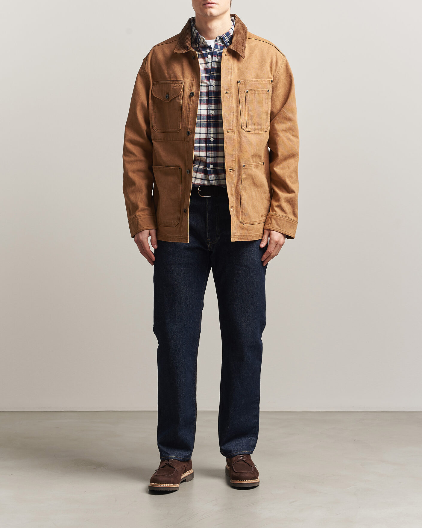 Homme | Manteaux Et Vestes | Filson | Rustic Canvas Barn Coat Whiskey