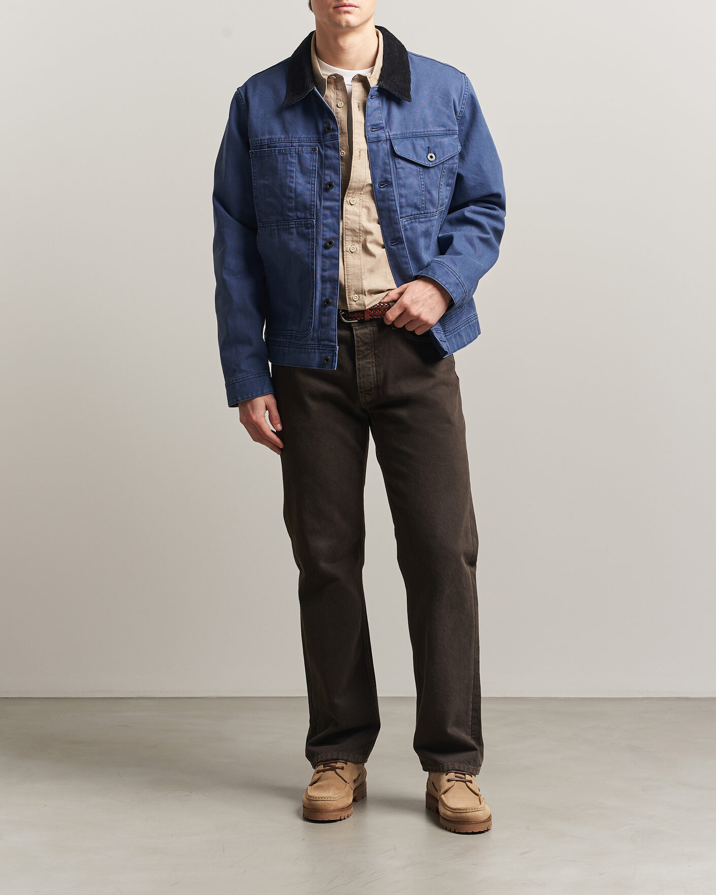 Heren | Jassen | Filson | Rustic Canvas Short Cruiser Indigo