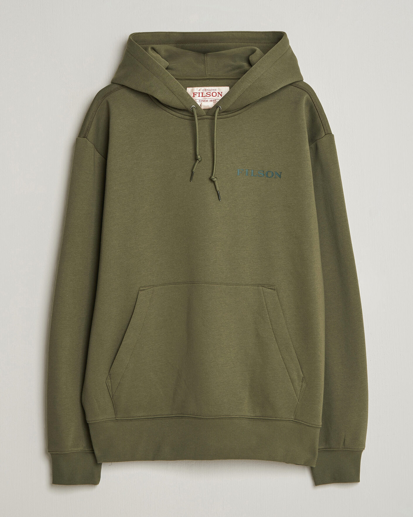 Heren | Truien | Filson | Scenic Graphic Hoodie Surplus Green