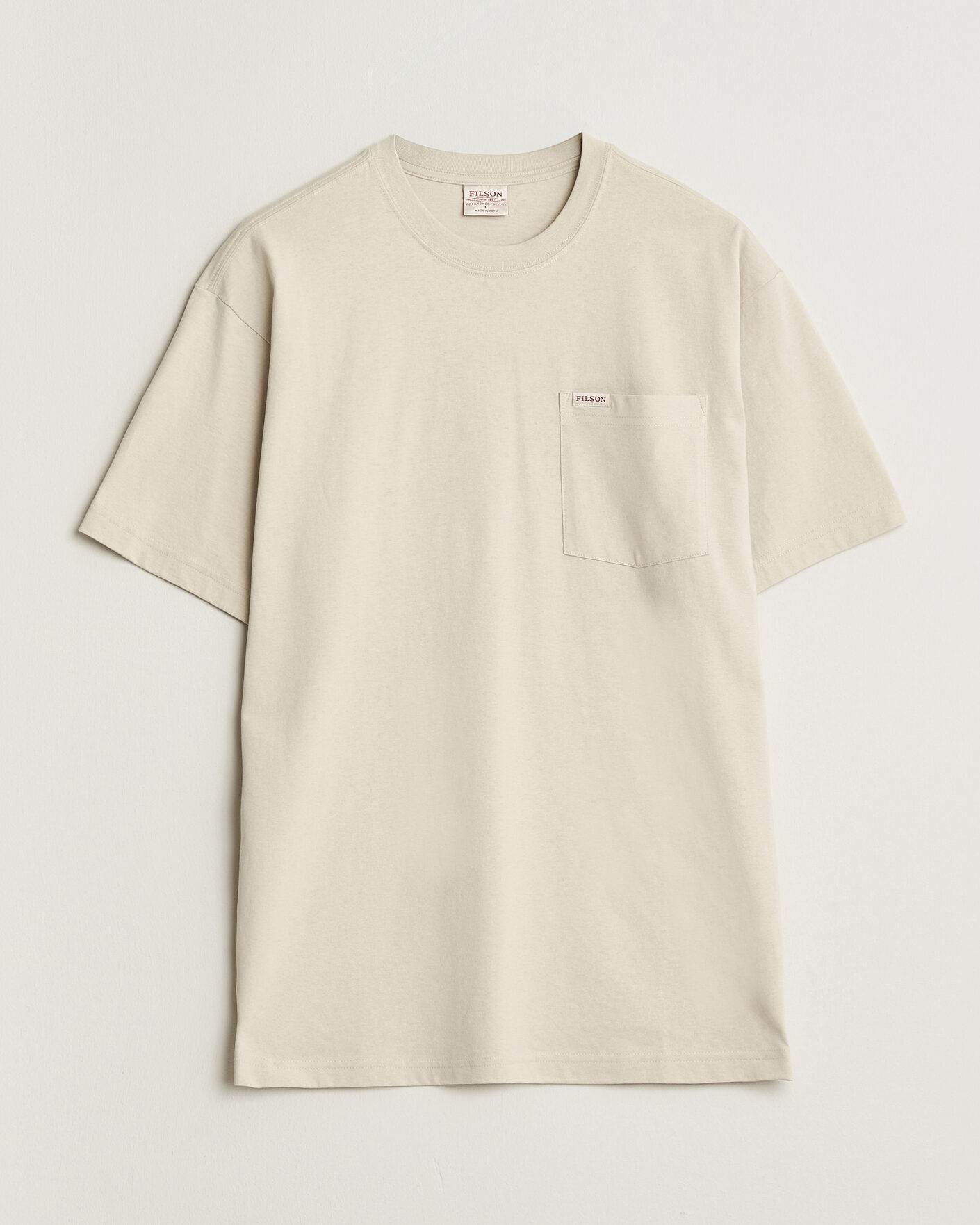 Homme | T-shirts | Filson | Pocket T-Shirt Natural
