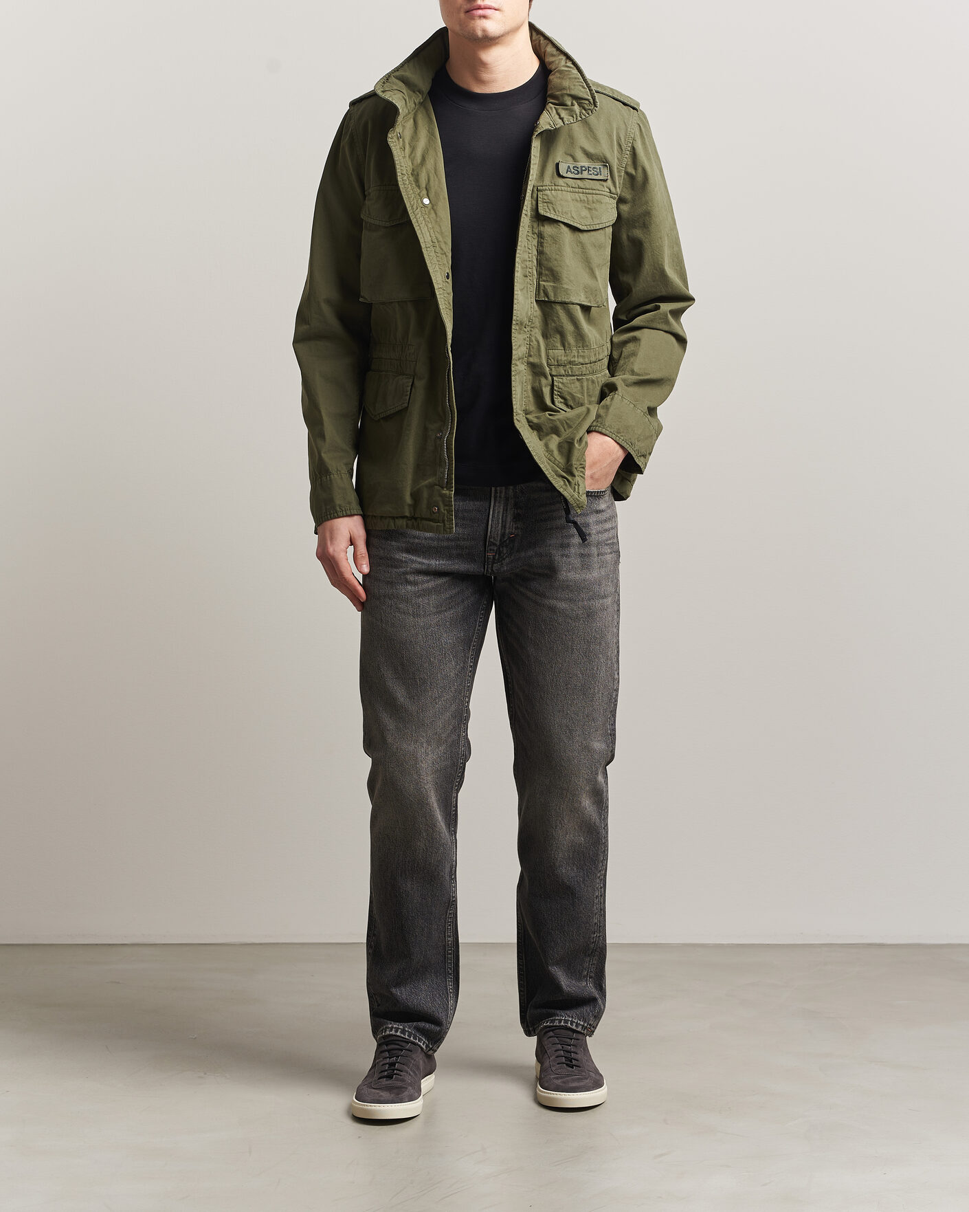 Homme | Pantalons | -1 Nordic Denim | Regular Fit Jeans Thunderstorm Black Clean