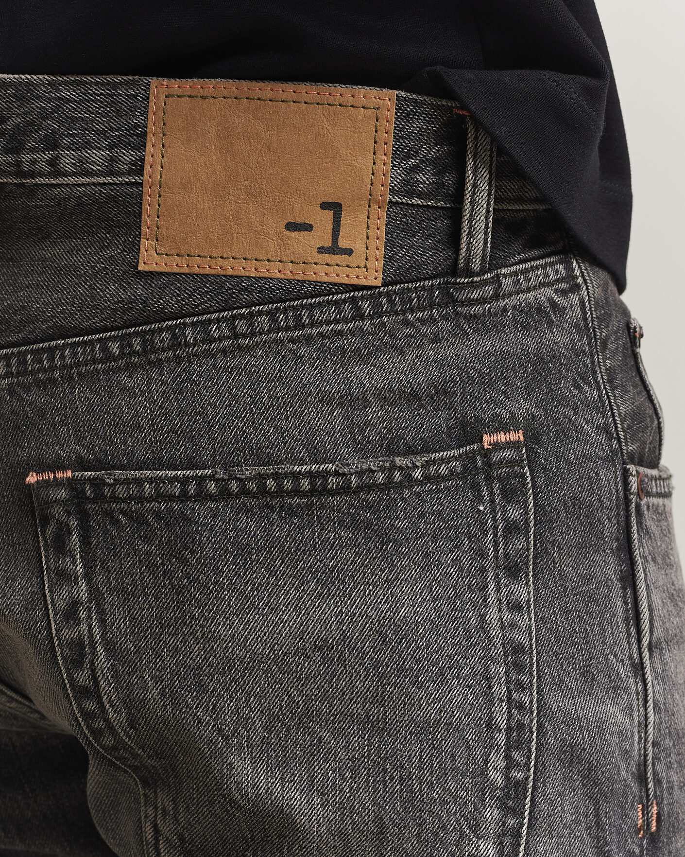 Homme | Pantalons | -1 Nordic Denim | Regular Fit Jeans Thunderstorm Black Clean