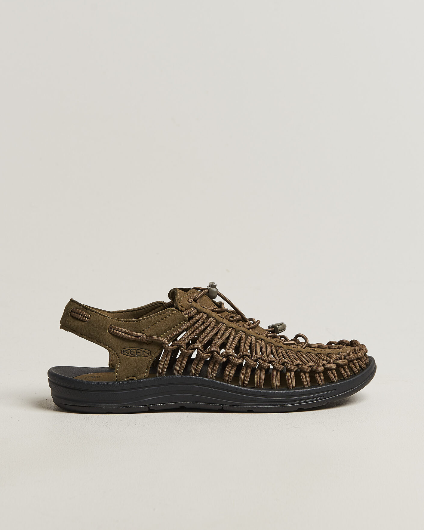 Heren | Sandalen slides | KEEN | Uneek Sneaker Sandal Dark Olive