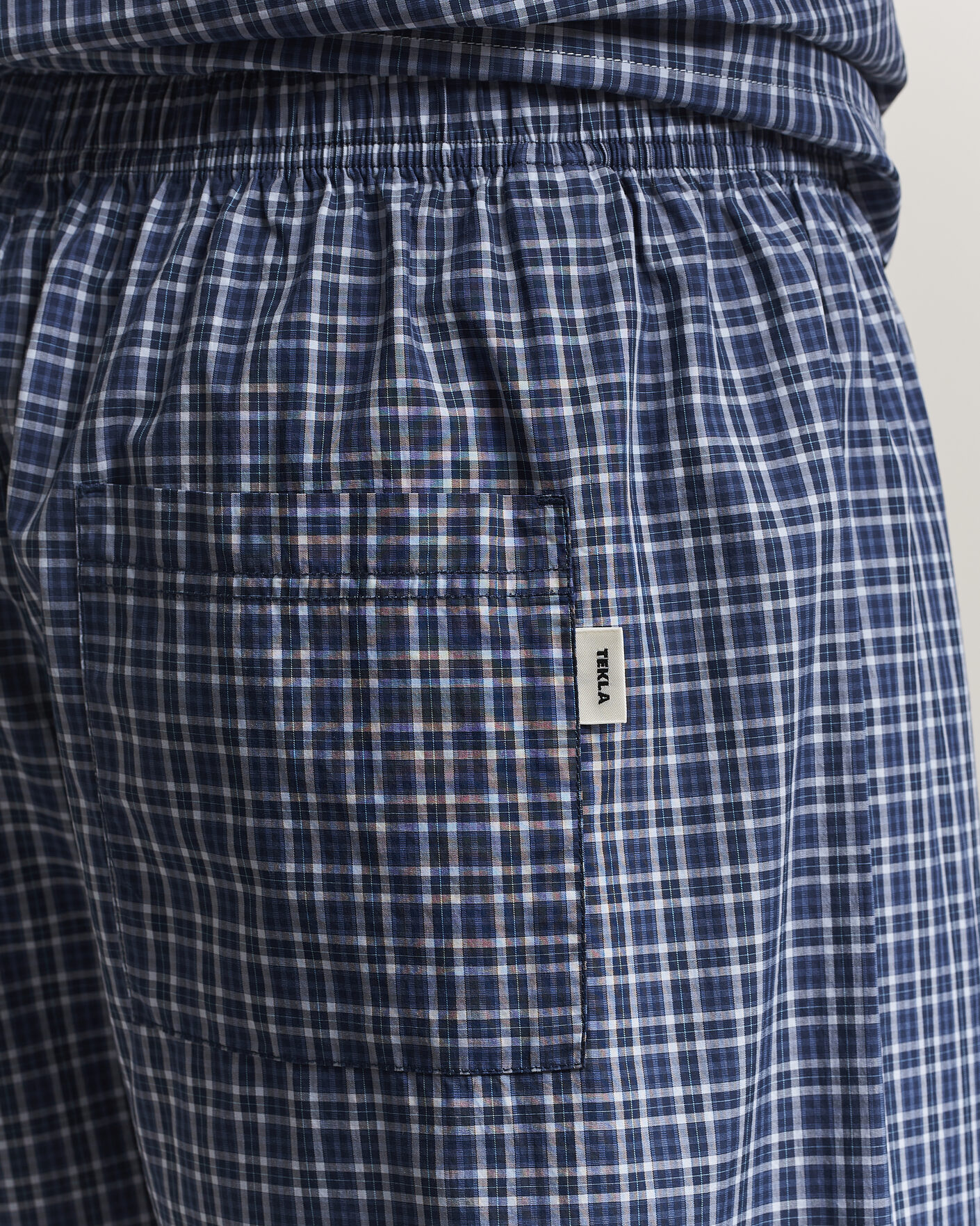 Homme | Peignoirs Et Pyjamas | Tekla | Fine Twill Pyjama Shirt Lanegan Checks