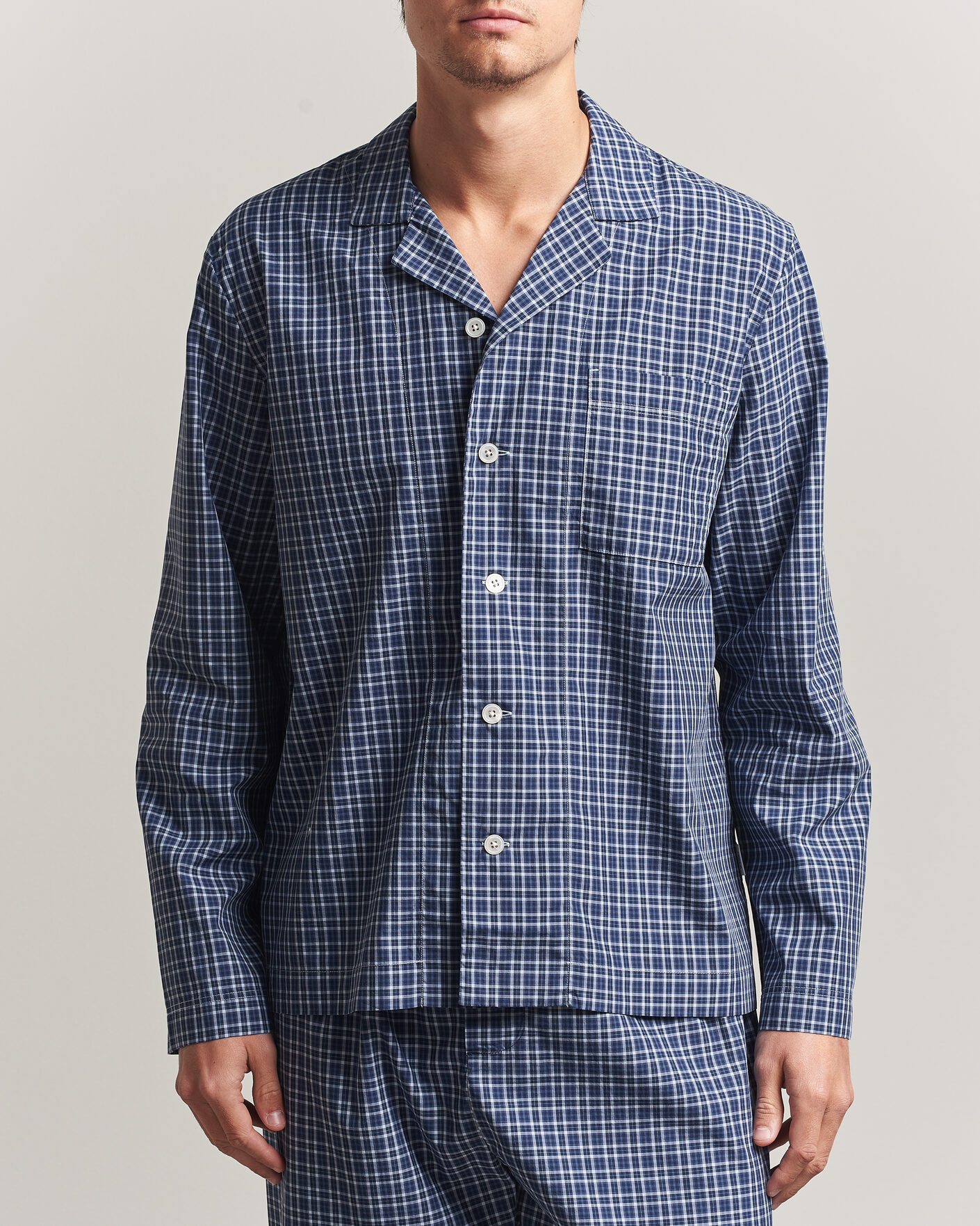 Homme | Peignoirs Et Pyjamas | Tekla | Fine Twill Pyjama Pants Lanegan Checks